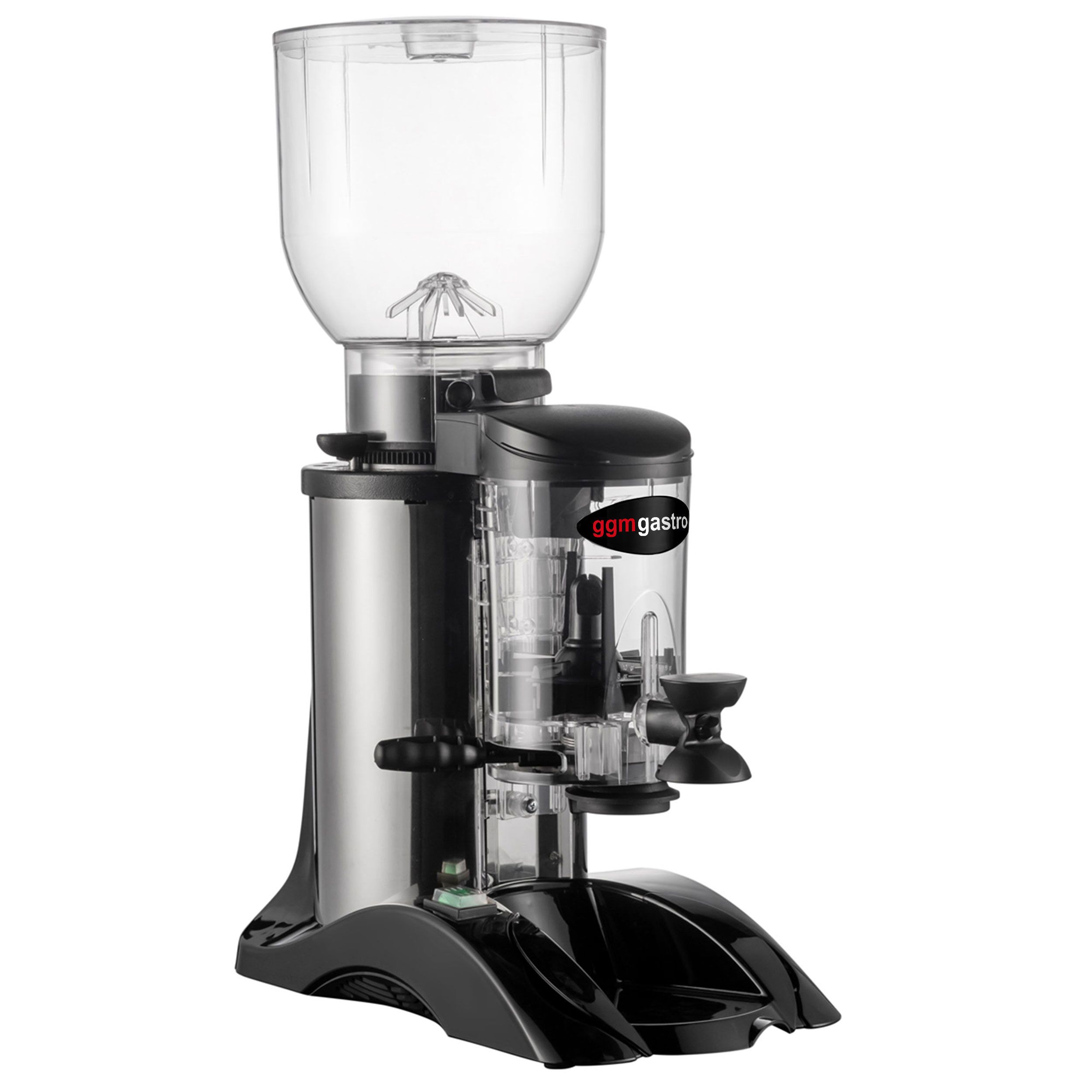 Commercial Coffee Grinder - 2kg - with Dispenser (Doser) - Stainless Steel Housing