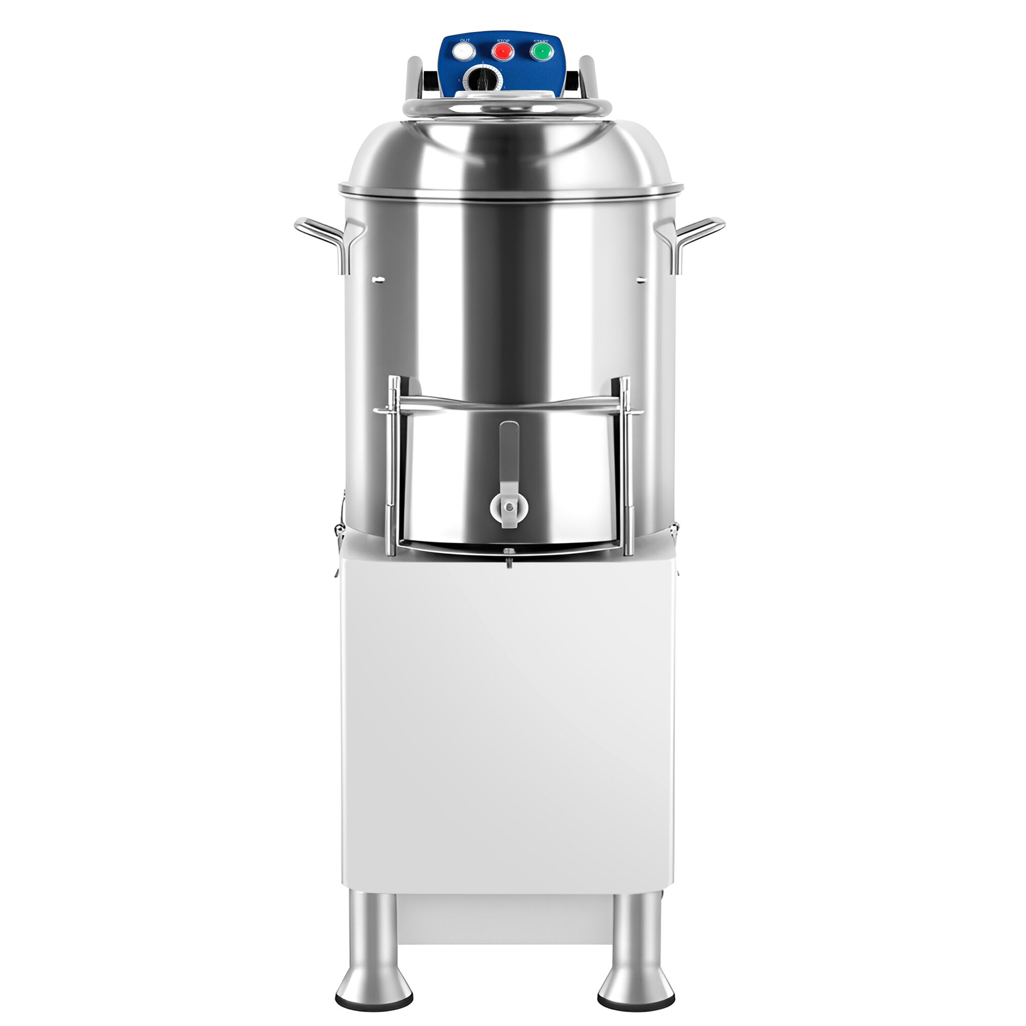 Éplucheuse à pommes de terre professionnelle - 225kg/h - 950W - 230V