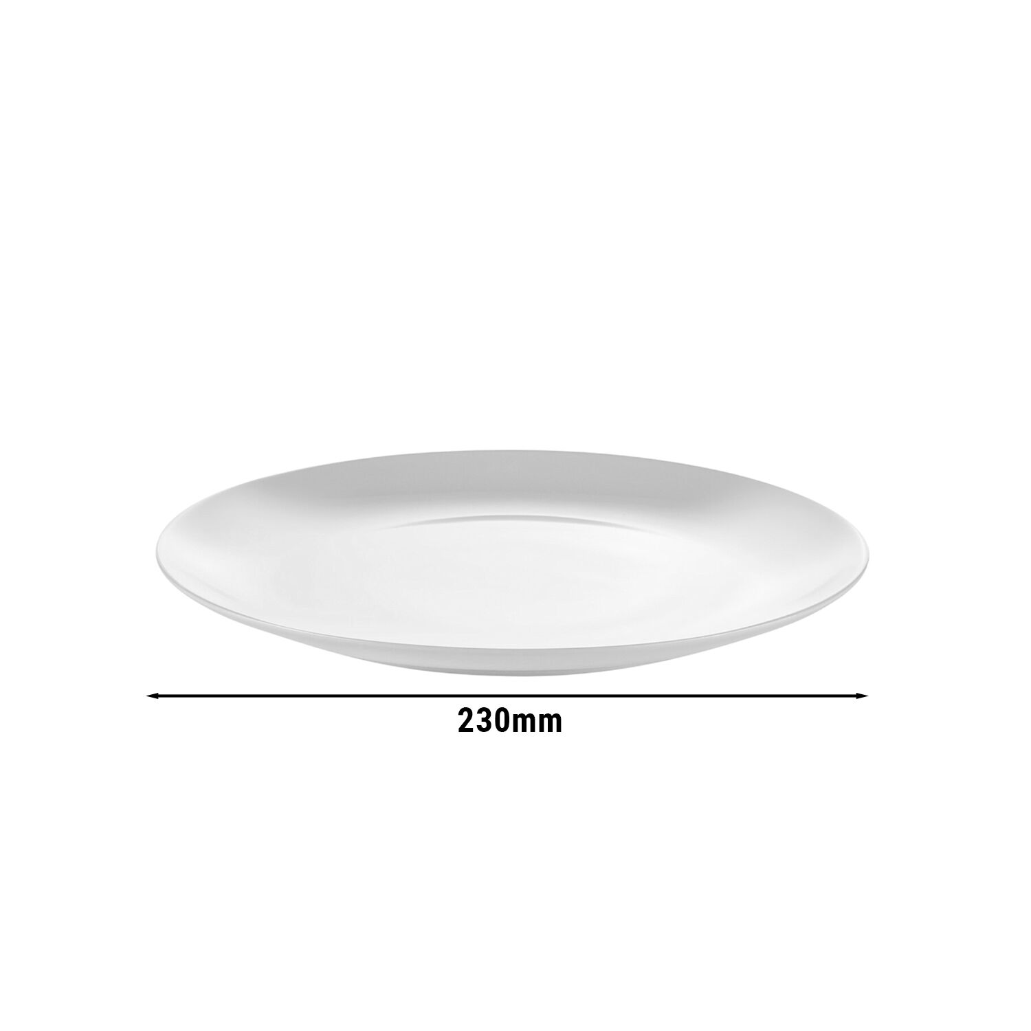 (4 pièces) WMF | AVA – Assiette coupe - plate – Ø 230 mm