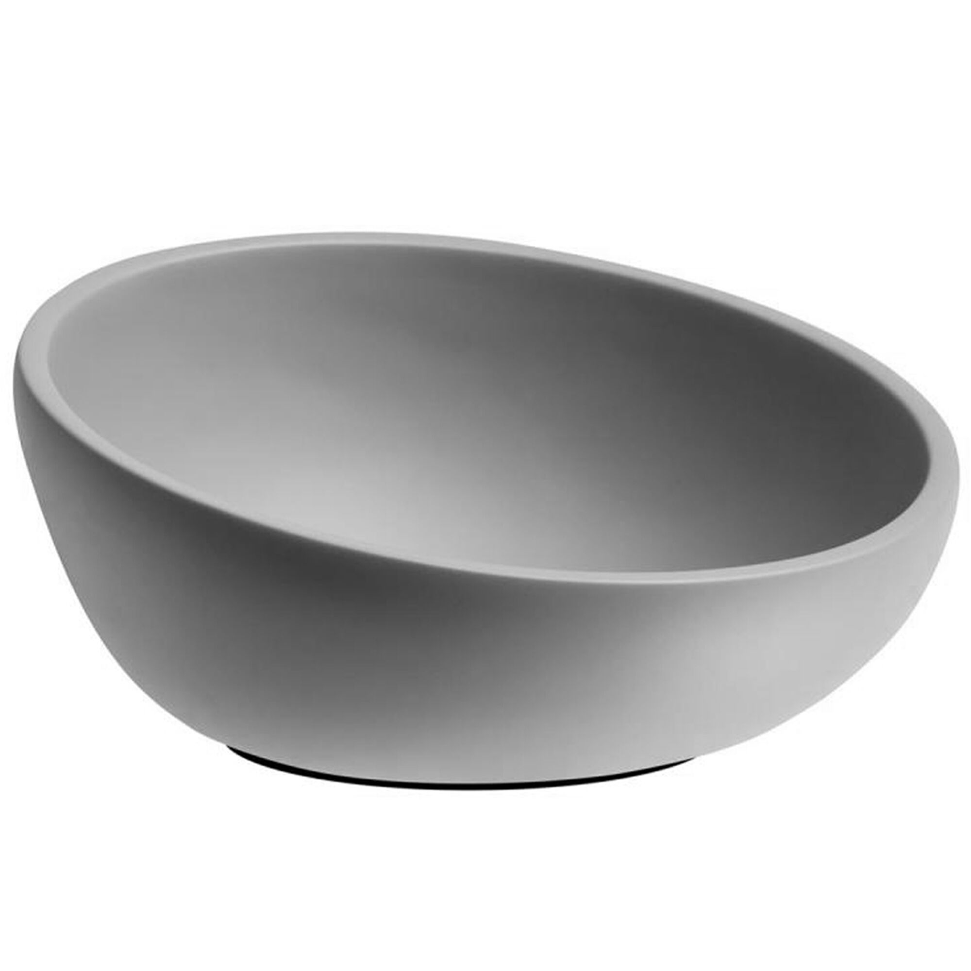 (6 pcs) Coupe - ELEMENT - Béton - 1,1L - carré - 220x220mm - Profondeur : 105mm - Gris - lot de 6