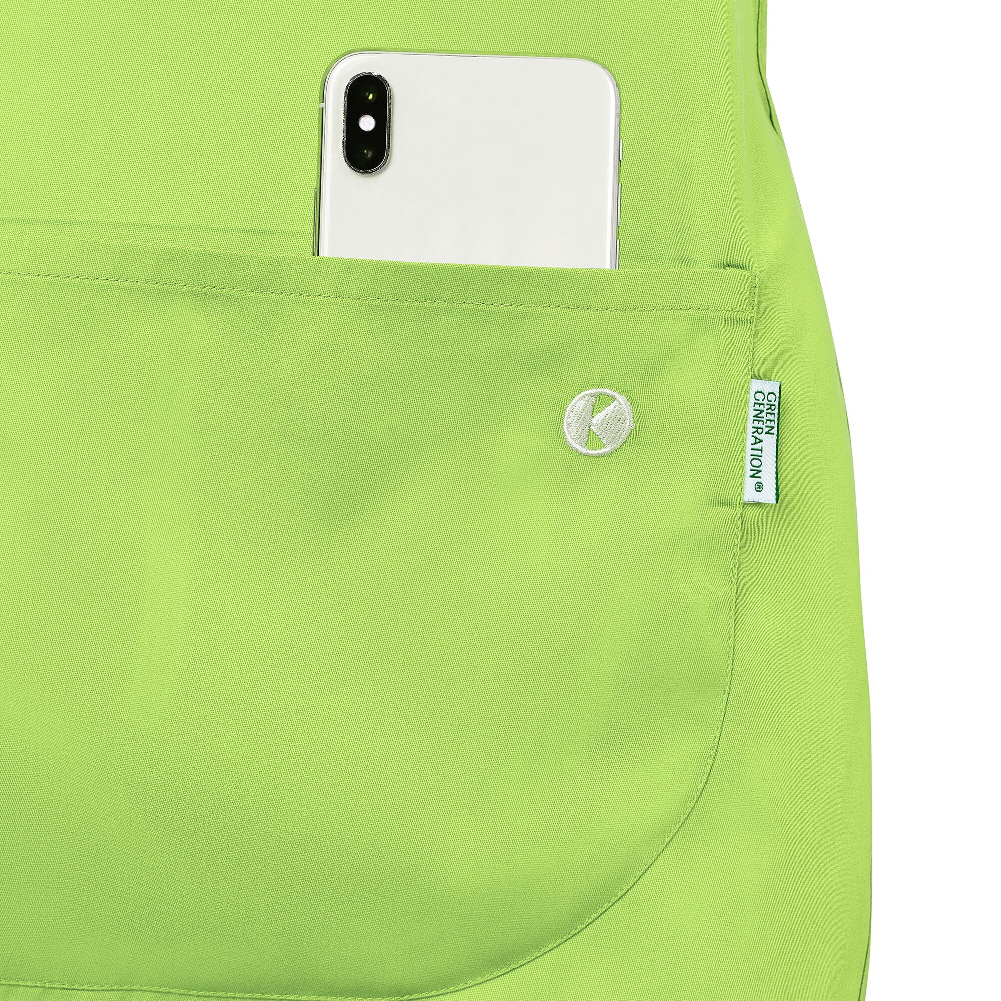 KARLOWSKY | Koksoverhemd Essential - Kiwi - maat: XXL