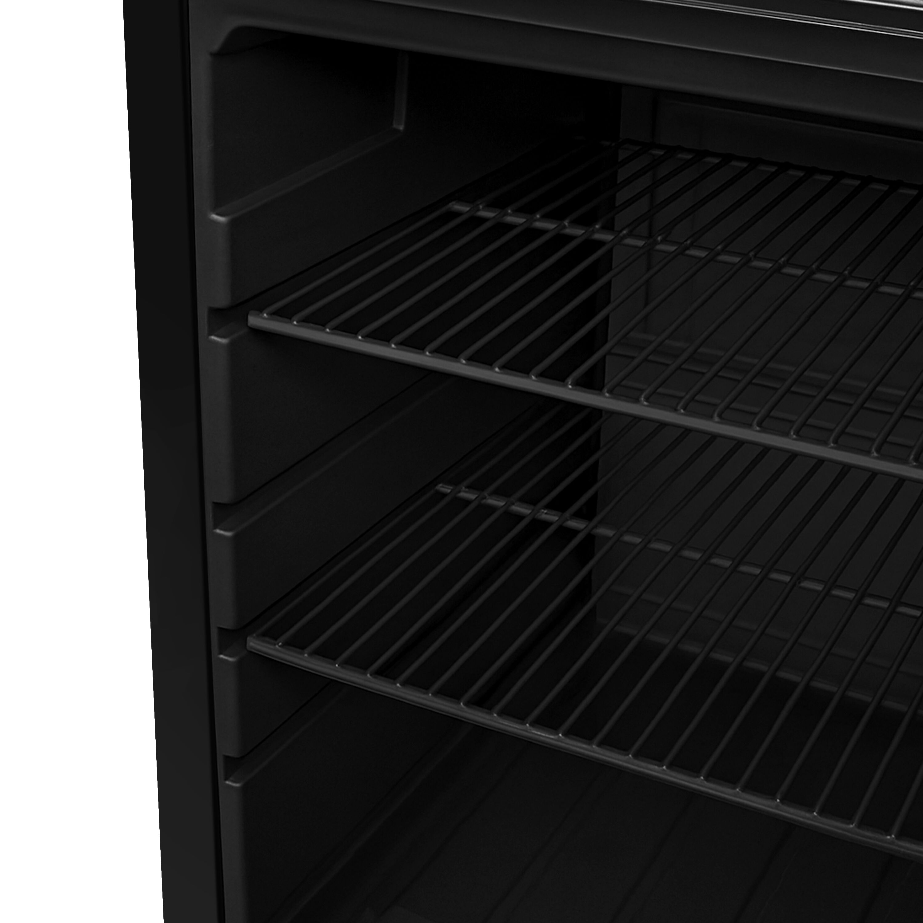 GASTRO-COOL | Réfrigérateur publicitaire avec enseigne lumineuse - 21 litres - avec 1 porte vitrée - Noir