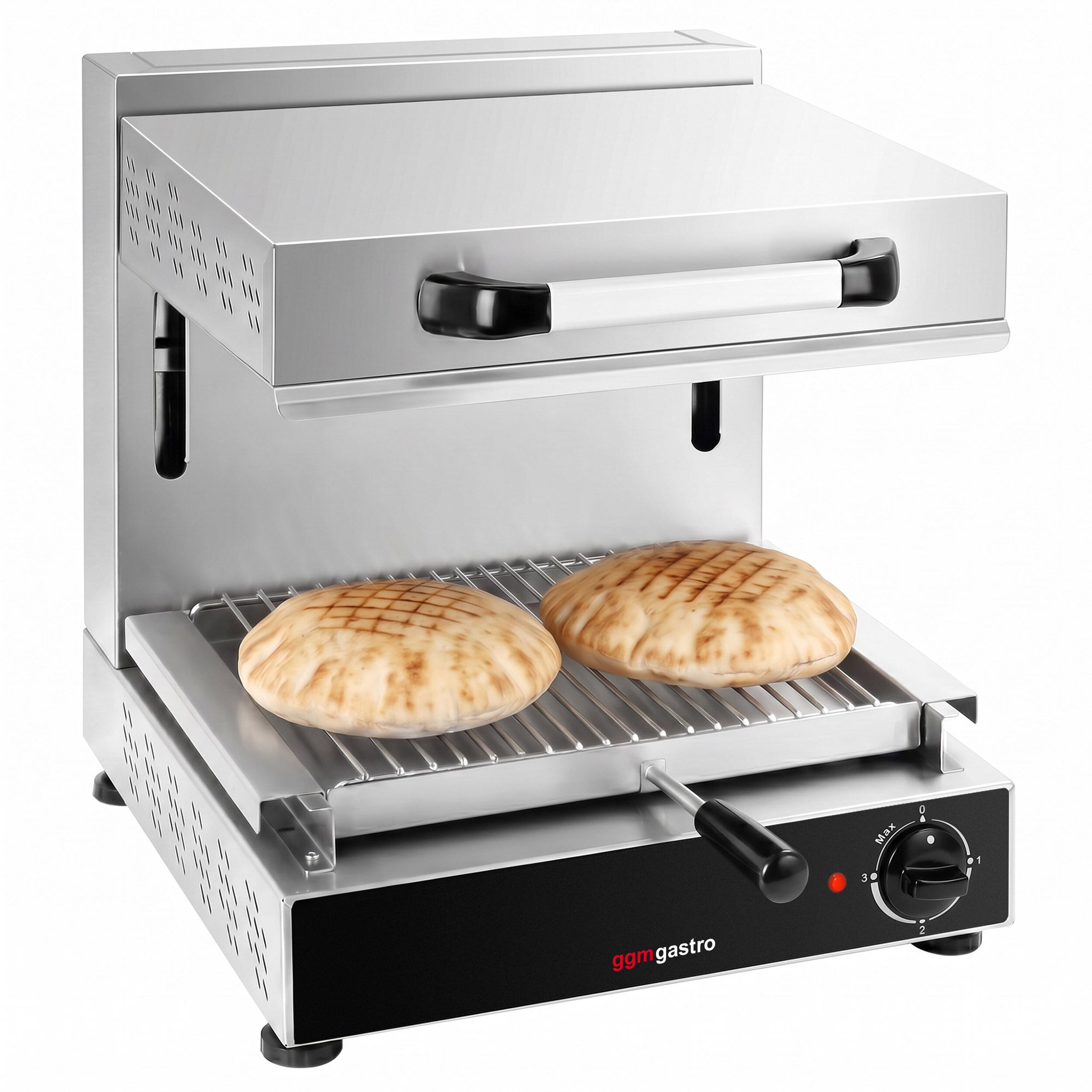 Electric Rise & Fall Salamander Grill SPECIAL - 3kW - 220V - Height-Adjustable Heating Elements