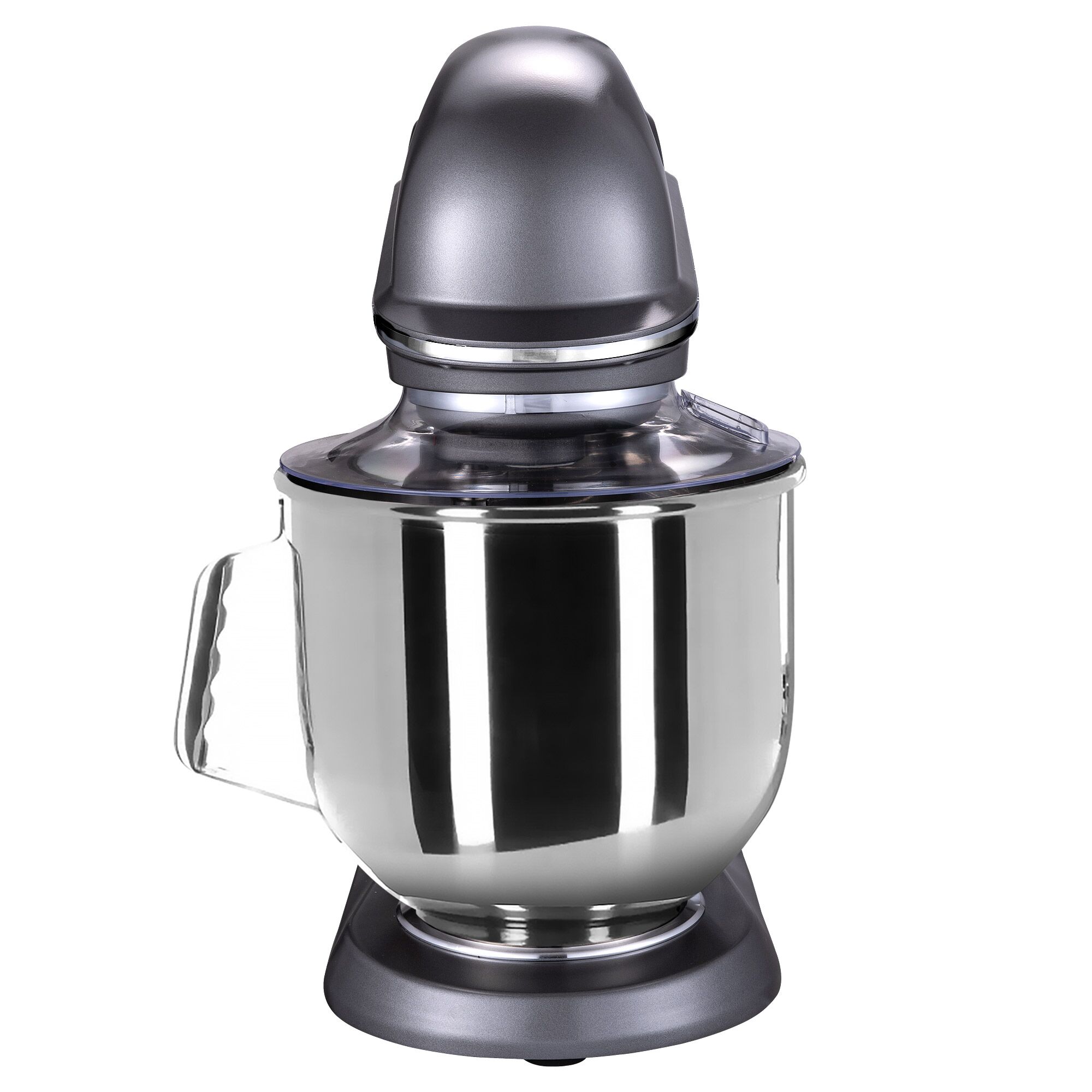 Countertop Commercial Planetary Mixer - 7L - 350W - incl. 3 attachments - Grey