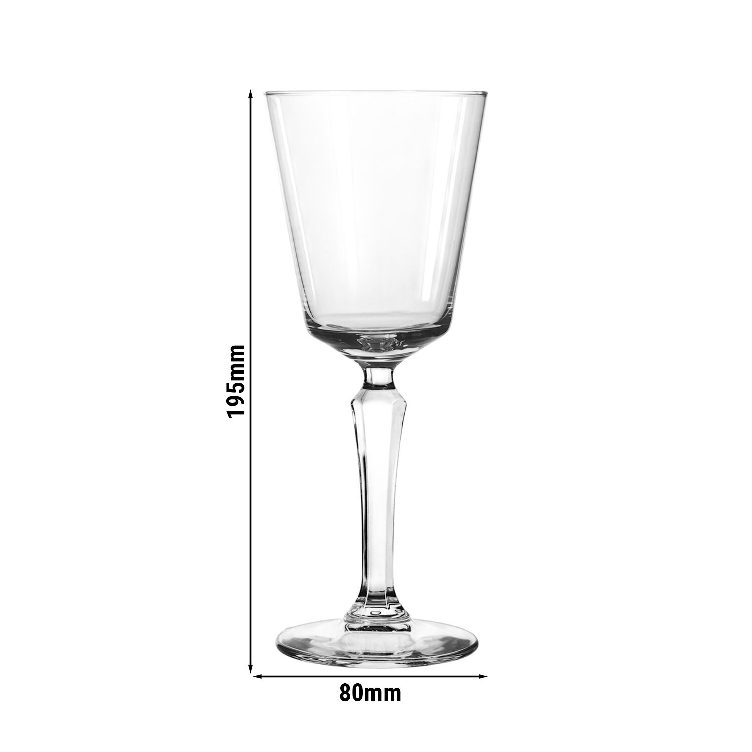 (12 pièces) LIBBEY | SPEAKEASY - Verre à vin - 247 ml