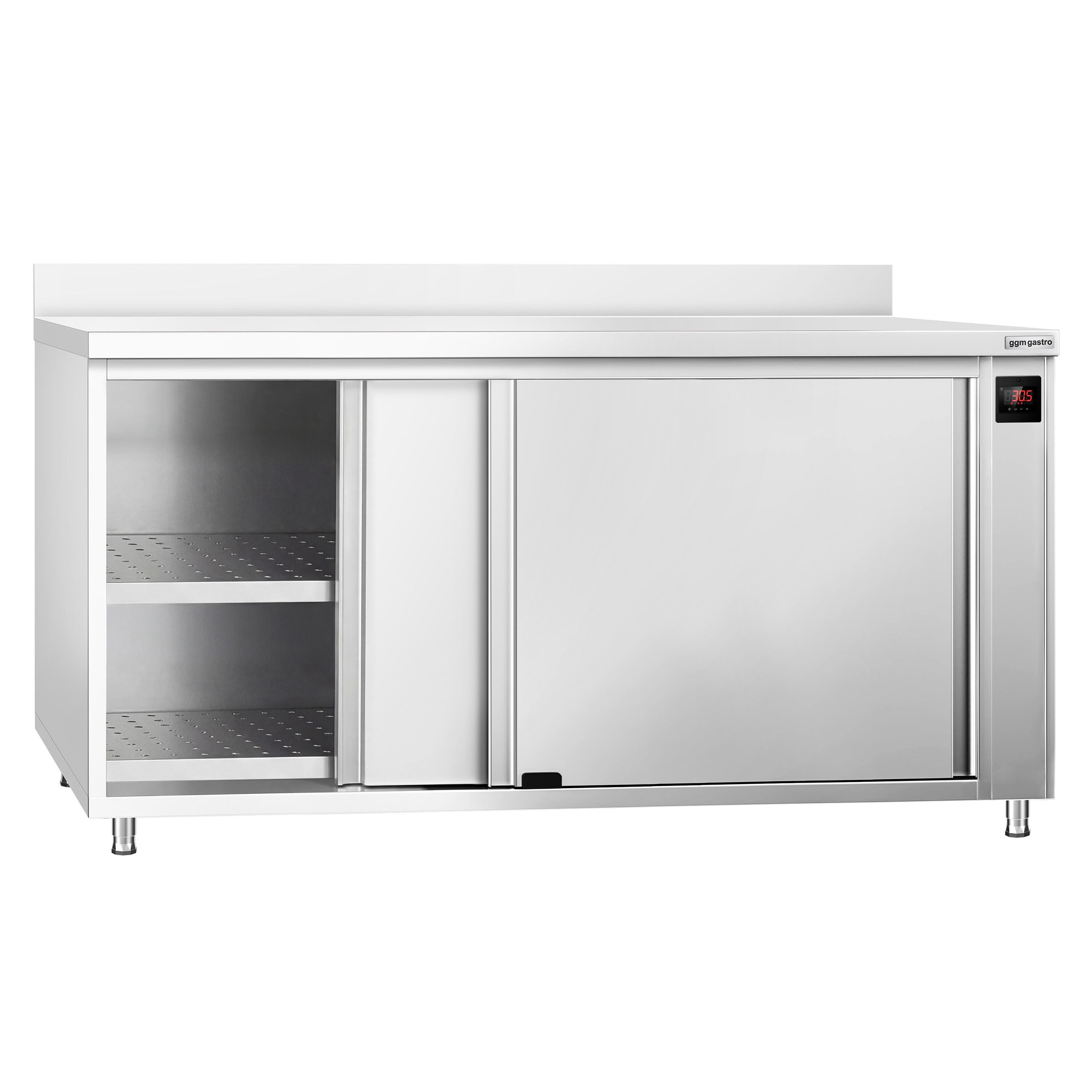 Armoire chauffante professionnelle - 2kW - 1 étagères - 2000x700x970mm