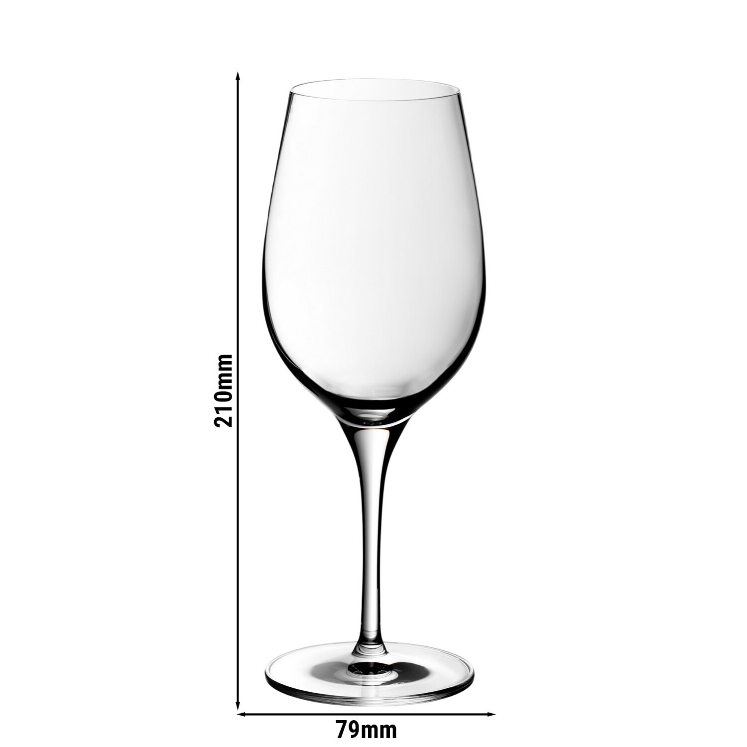 (6 pièces) WMF | SMART – Verre à vin blanc 02 – 387 ml – avec trait de remplissage
