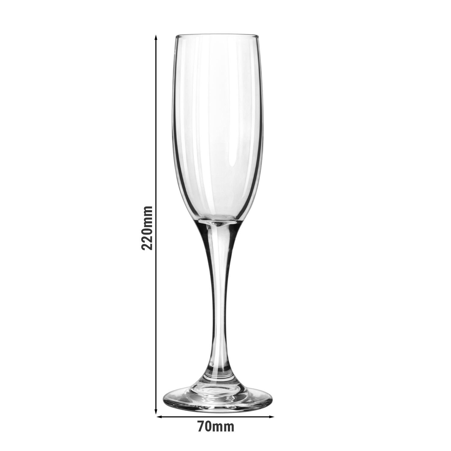 (12 pièces) LIBBEY | EMBASSY - Flûte à champagne - 170ml