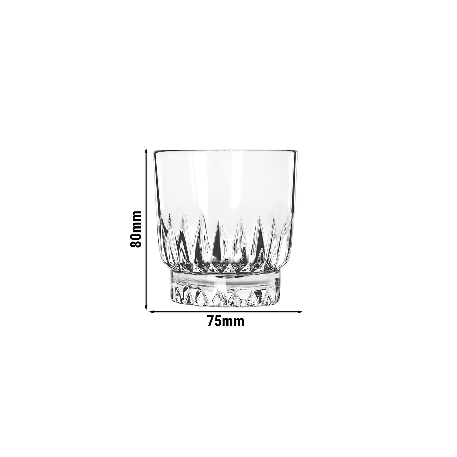 (36 pièces) LIBBEY | WINCHESTER - Rocks - 163ml