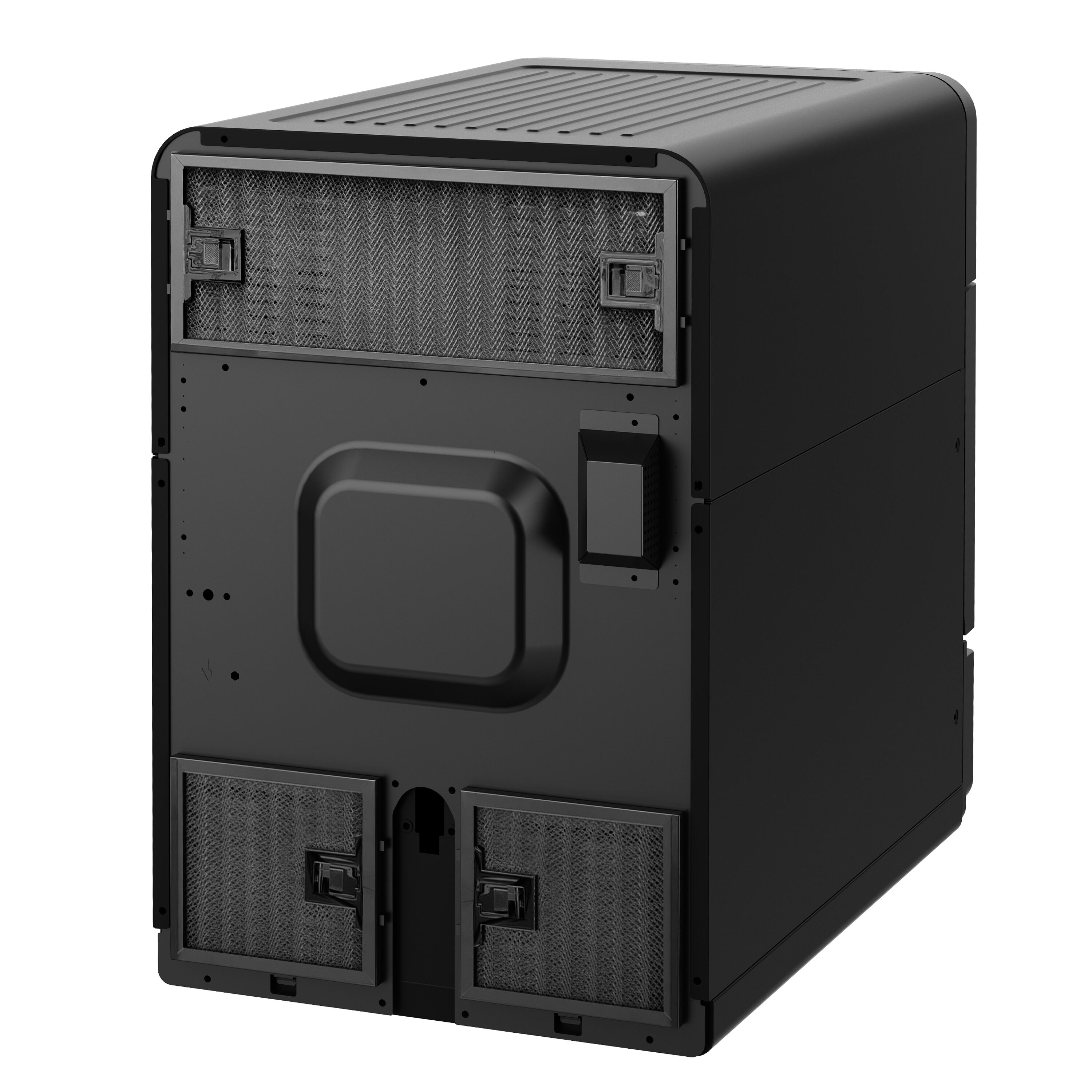 Four rapide - 3 kW - avec fonction gril & micro-ondes - 18,7 litres - Noir
