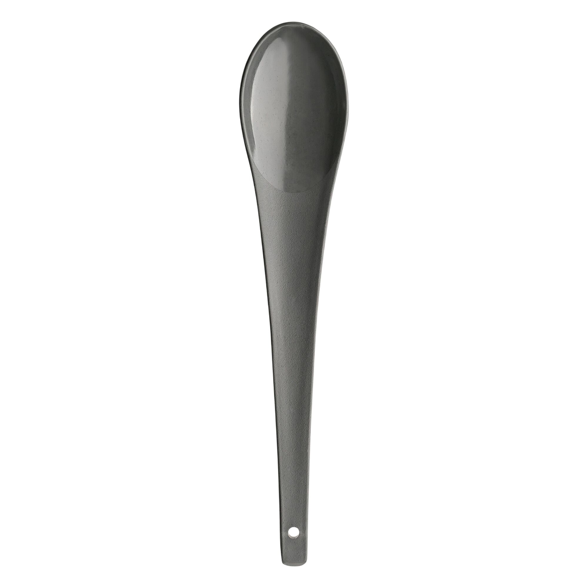 (200 pcs) Cuillère réutilisable - 193mm - Gris