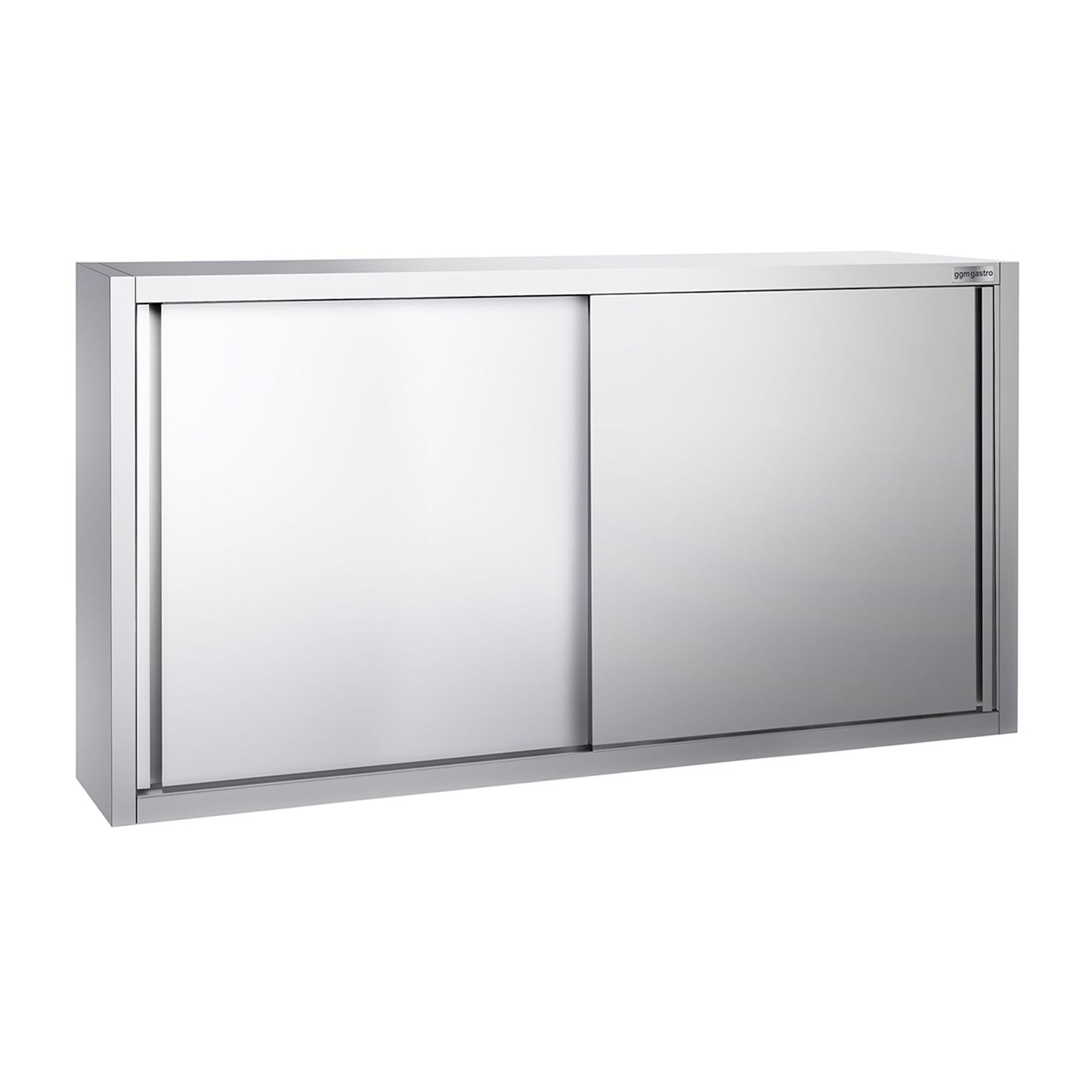 Armoire murale en acier inoxydable PREMIUM - 1800x400mm - avec portes coulissantes - 1000mm de haut