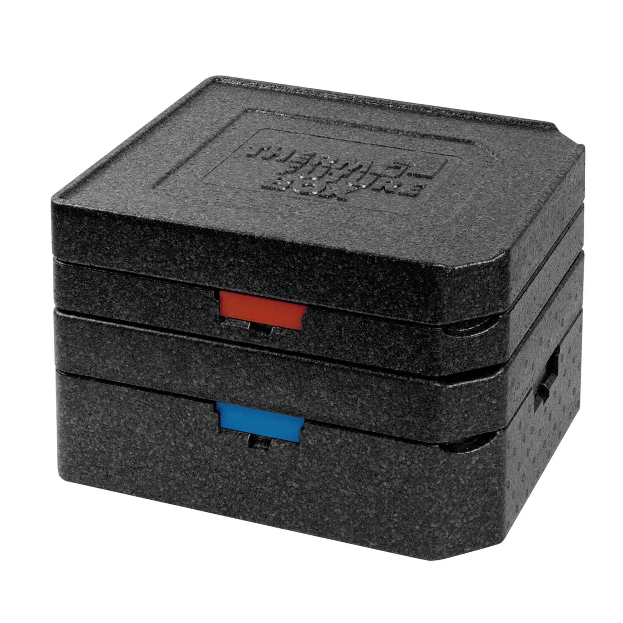 (10 pièces) THERMO FUTURE BOX | Boîte isotherme DINNER +2 - Noir