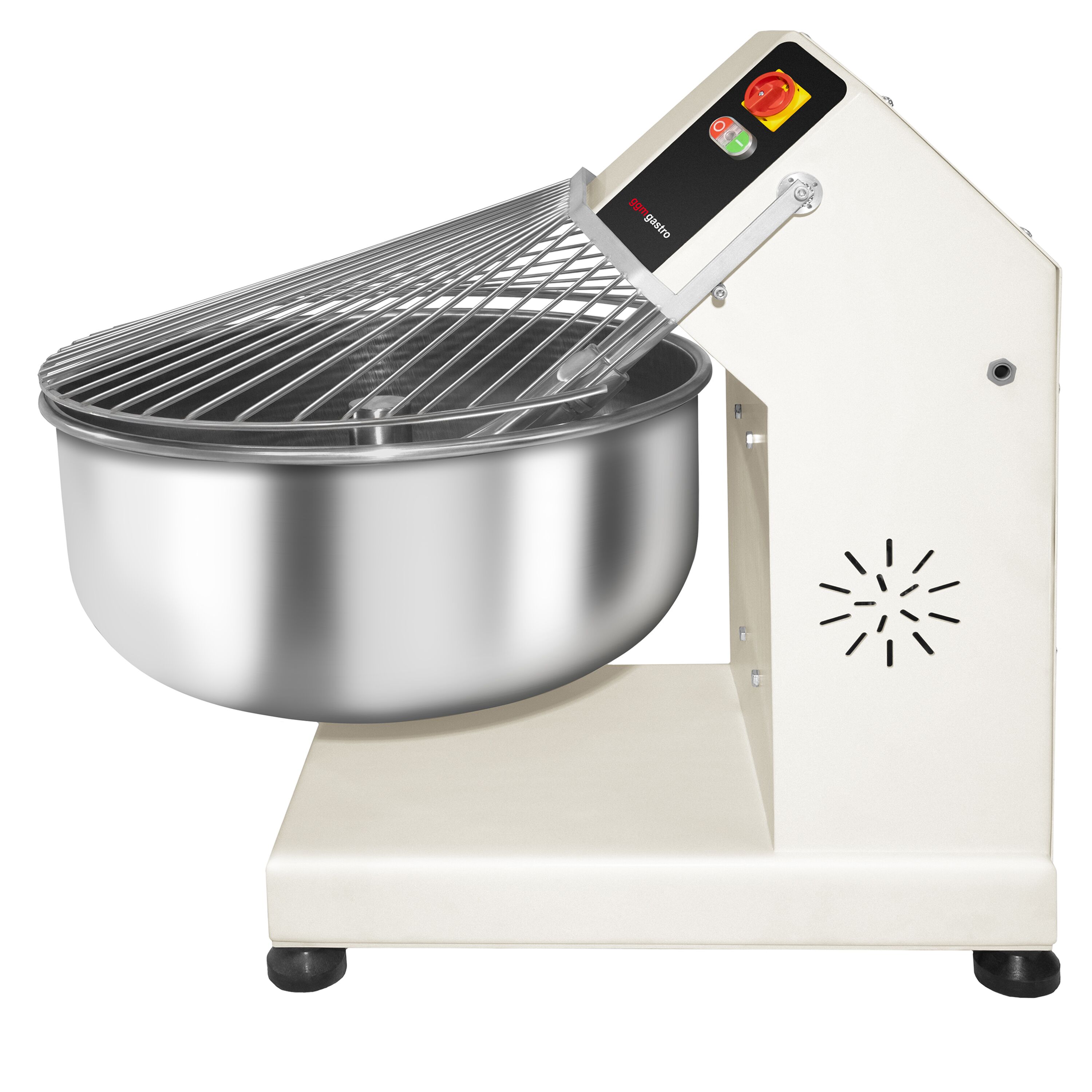 Pétrin à Pâte / Pétrin à spirale - 160 Litres / 100 kg - avec Cuve Fixe - 400 V