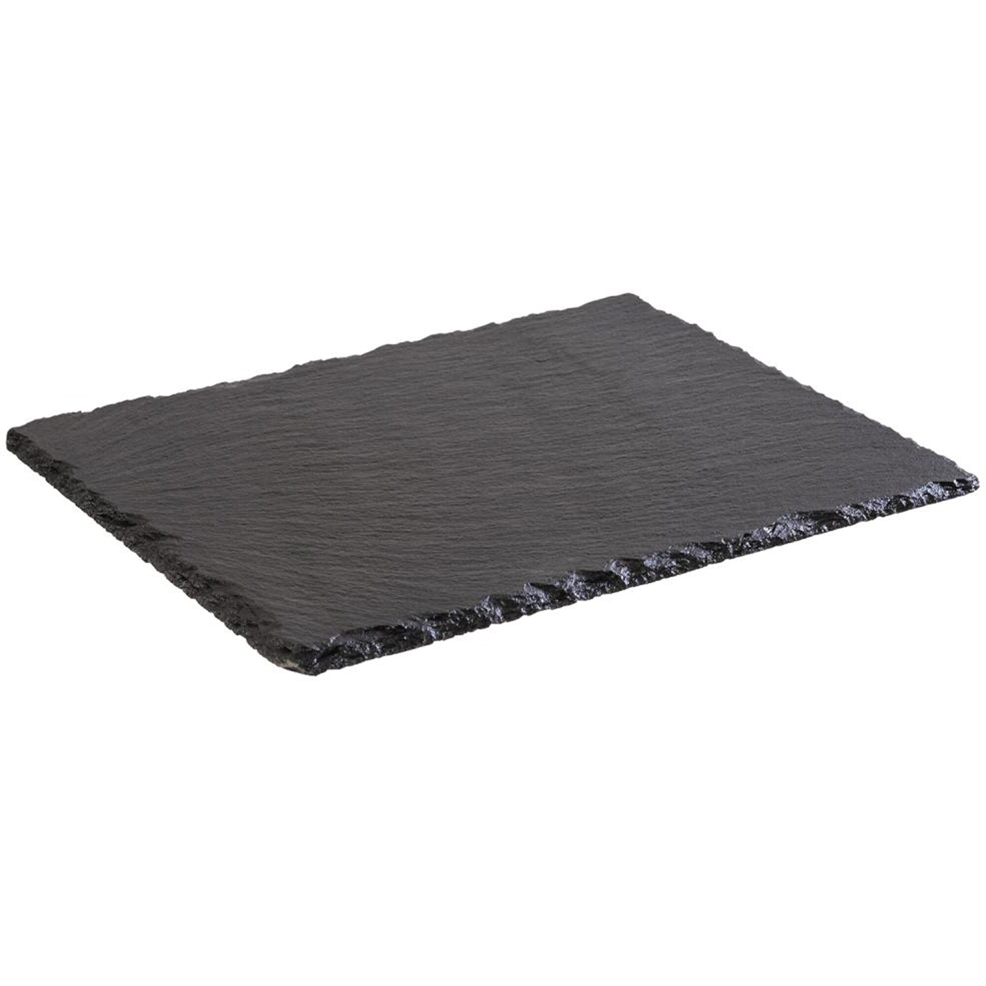 (6 pcs) Plateau en ardoise naturelle - Ardoise naturelle - 265x205mm