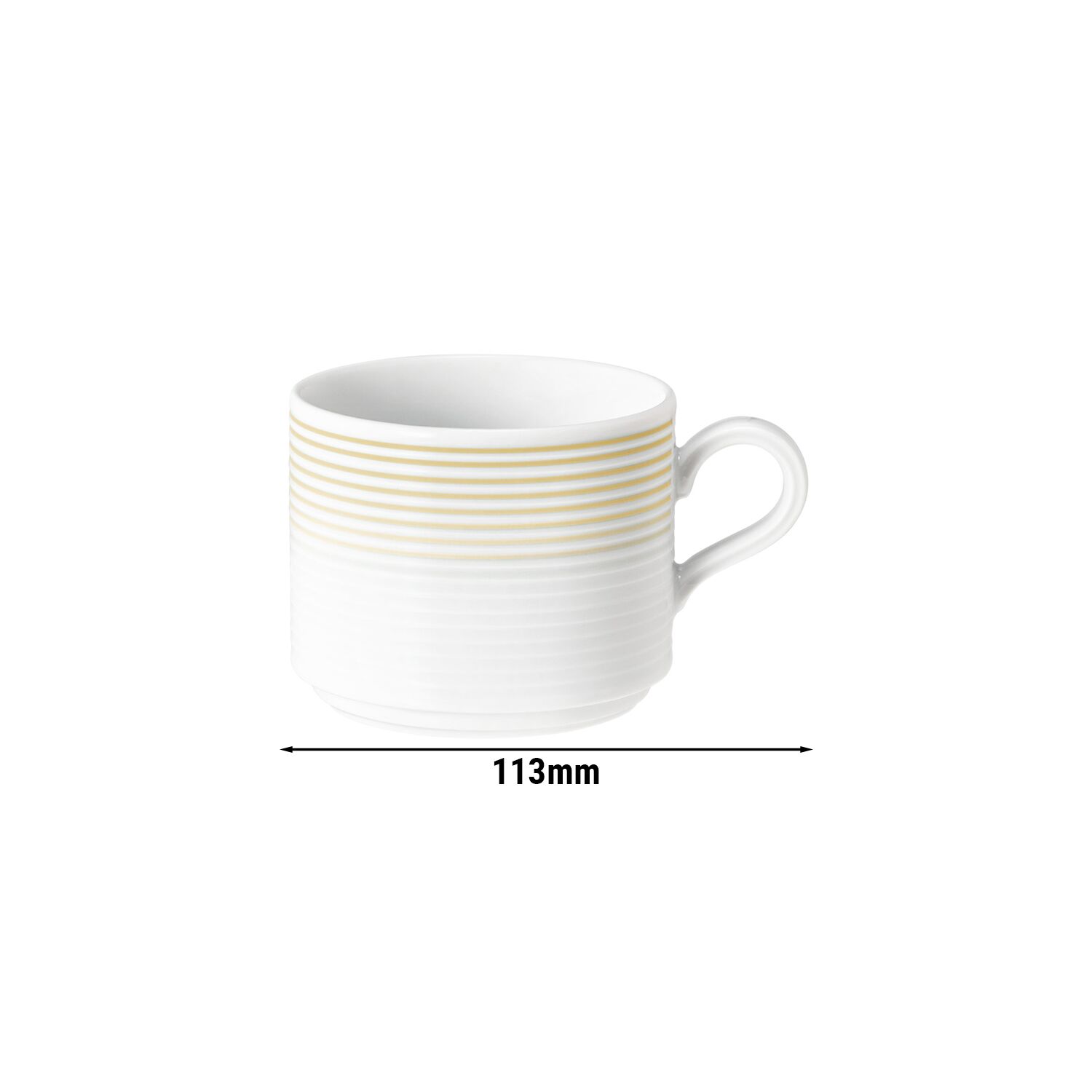 (6 st.) Seltmann Weiden - mjölk kaffekopp - 0,25 liter
