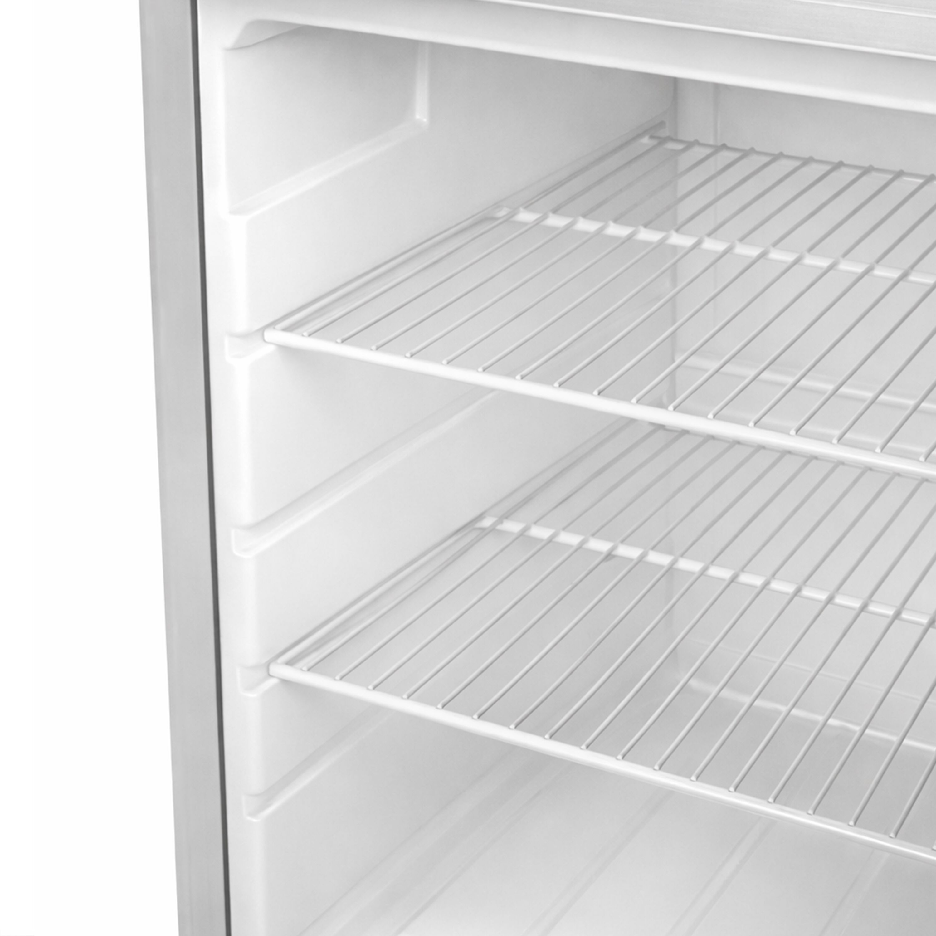 GASTRO-COOL | Minibar réfrigéré - 430 mm - 62 litres - avec 1 porte vitrée - Argent