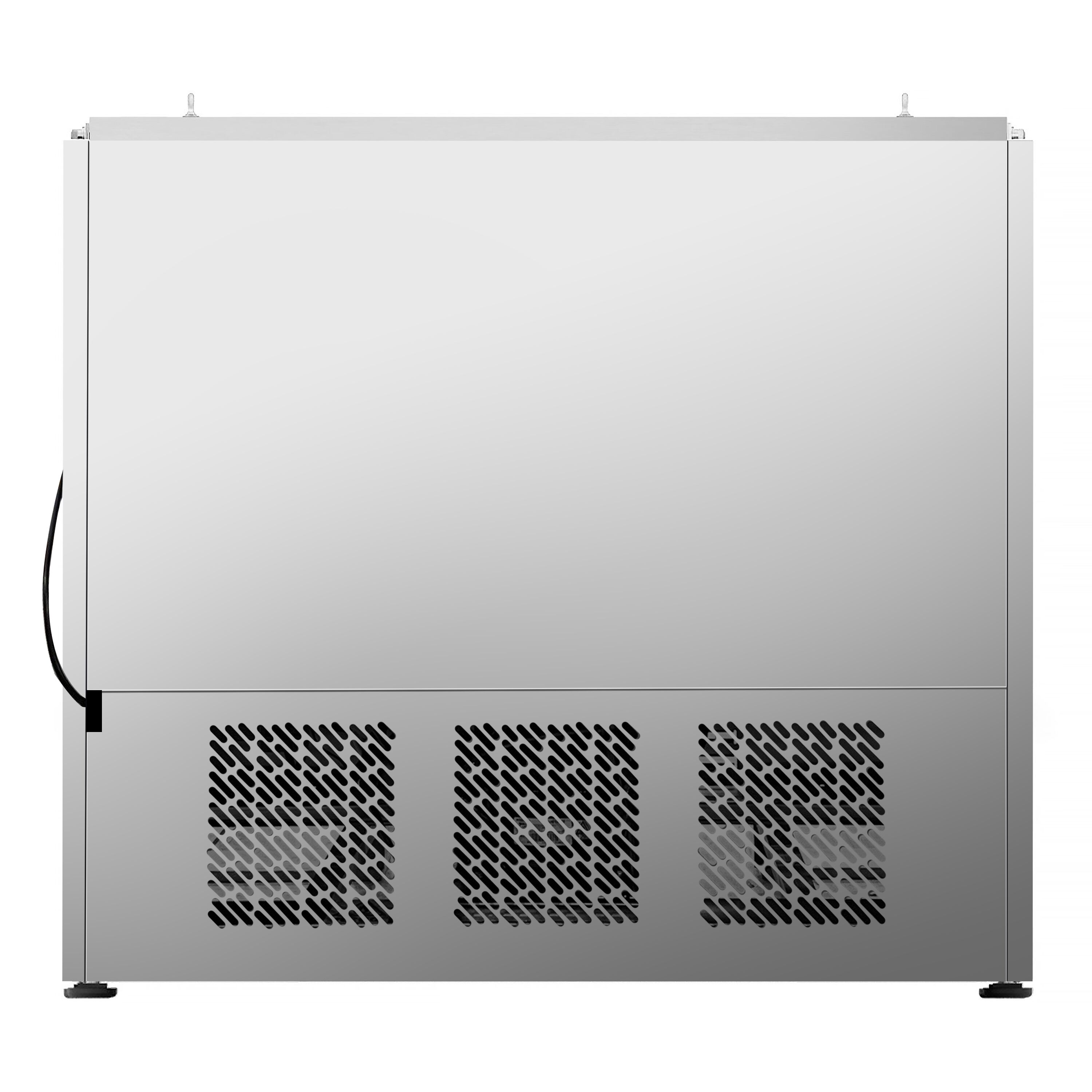 Saladette réfrigérée PREMIUM PLUS - 978mm - 230L - 2 portes - avec découpe pour 6x GN 1/3 & 3x GN 1/6 & Couvercle inox