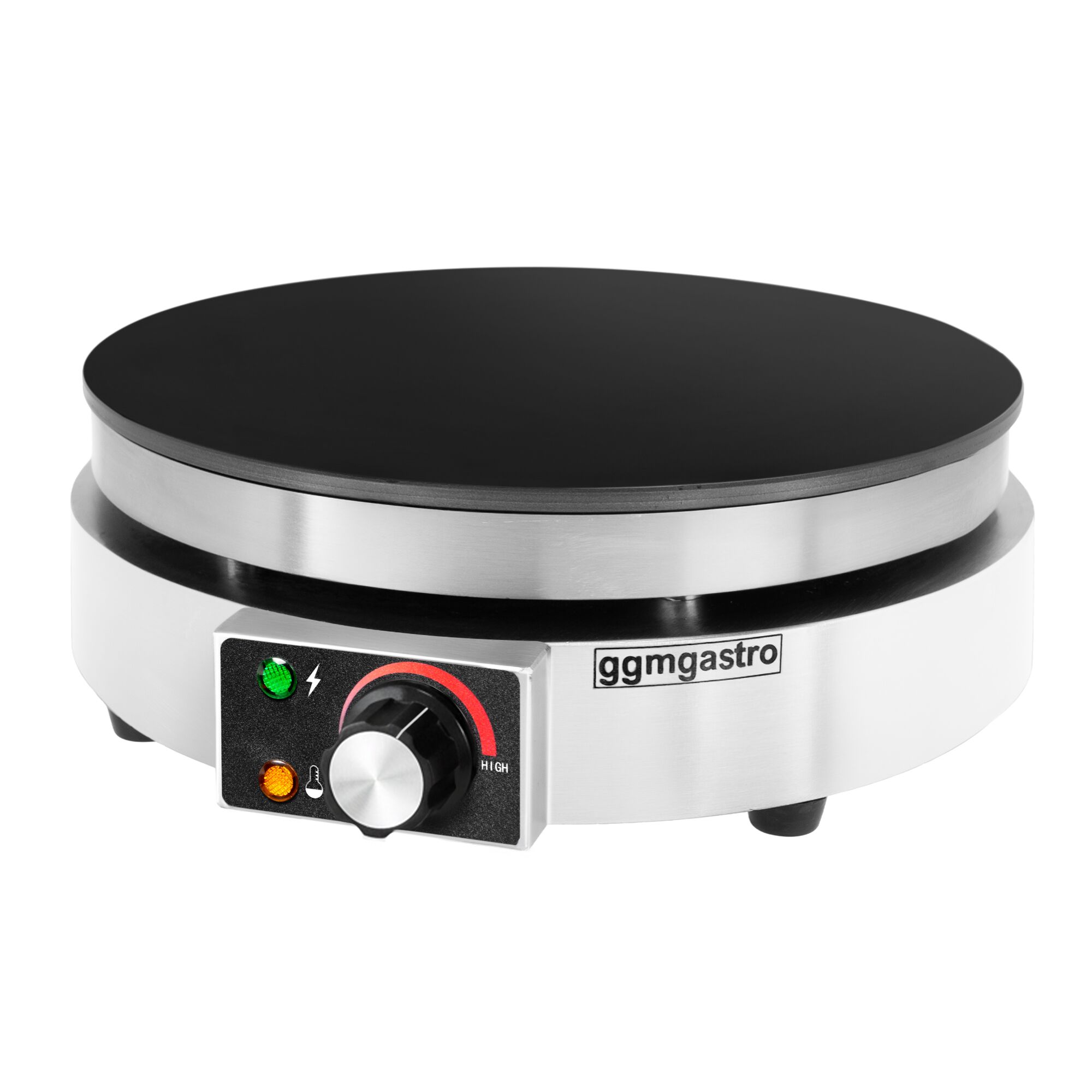 Crêpière professionnelle - Thermostat réglable - Ø 370mm