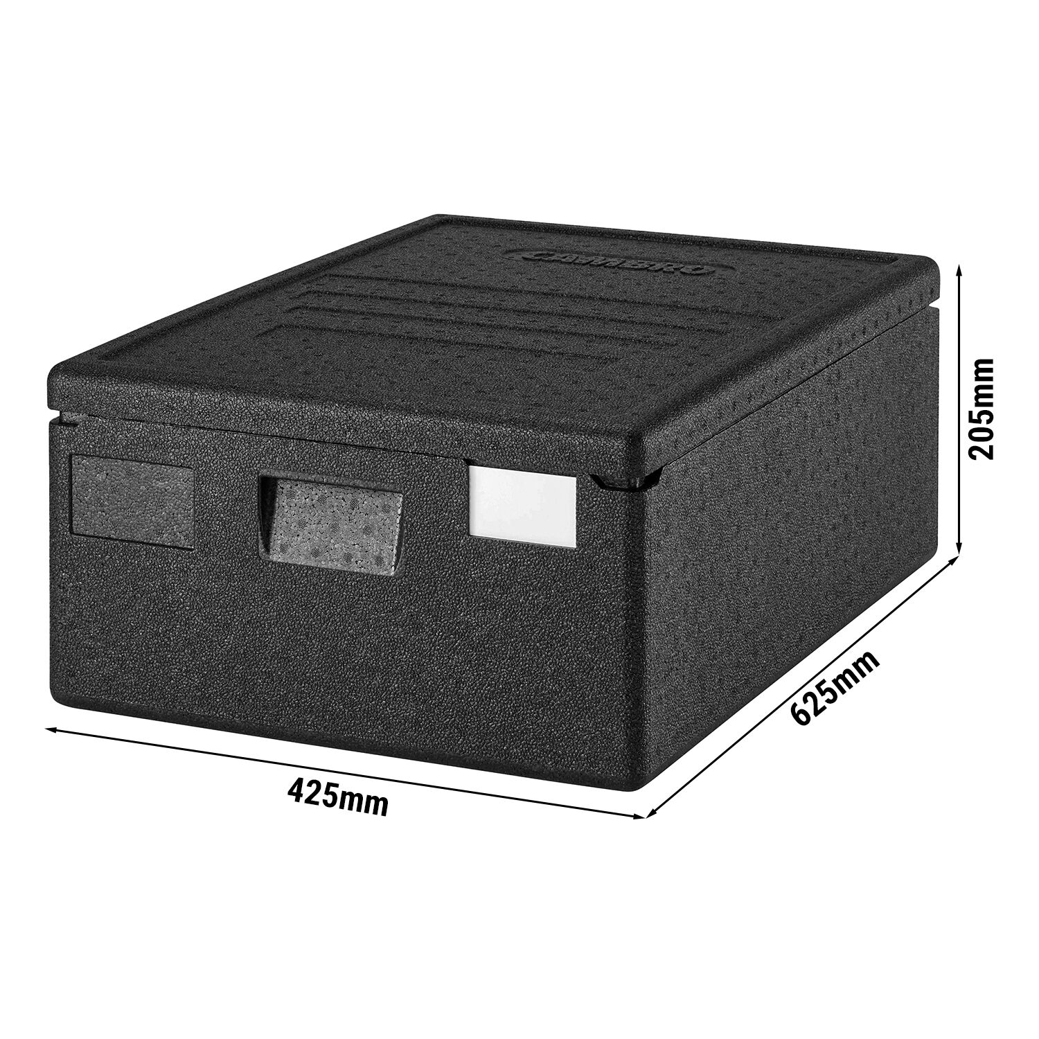 CAMBRO | CAM GOBOX® - Toploader - EN 600x400 - Schwarz