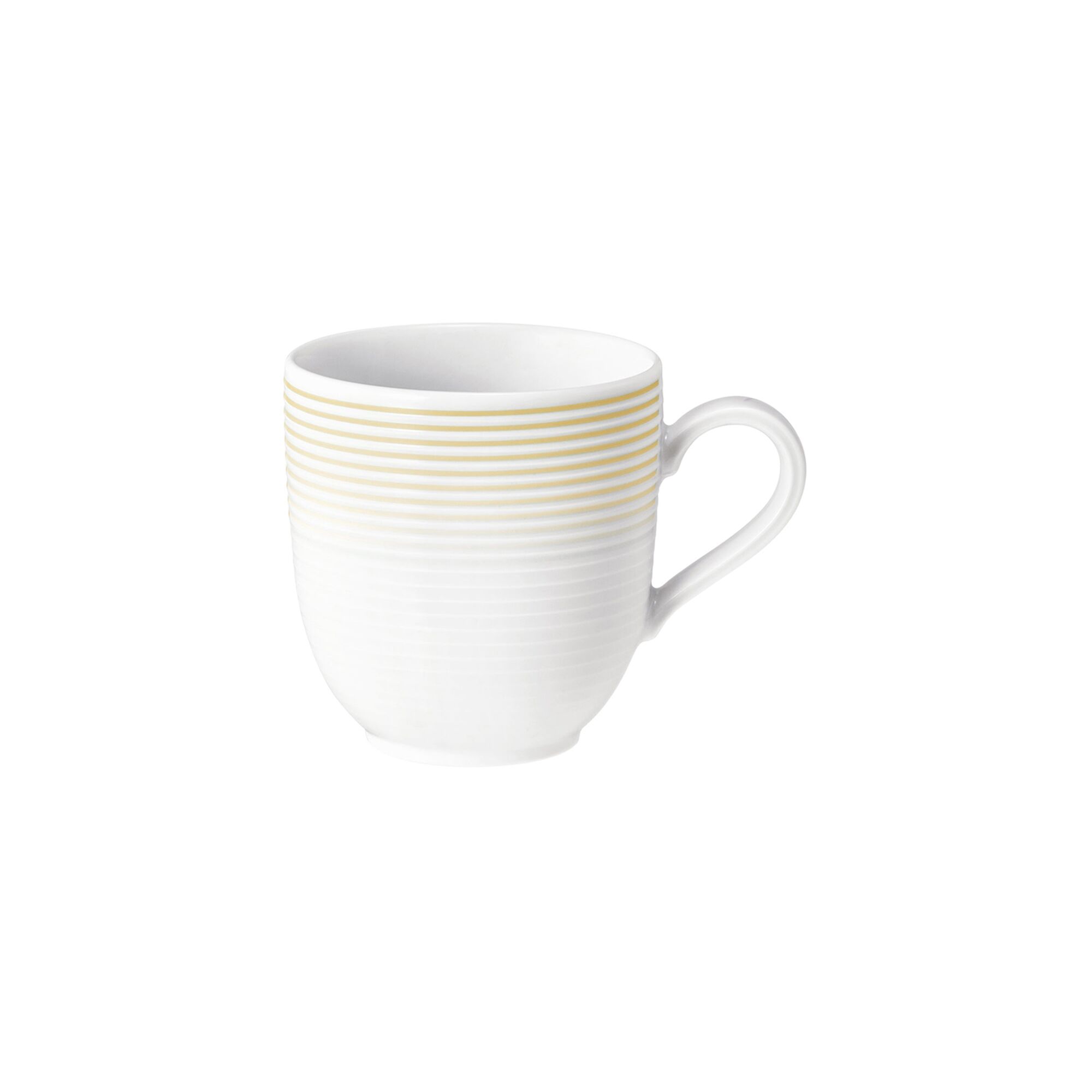 (6 pièces) SELTMANN WEIDEN | Mug avec anse Tulipe - 0,28 litre - Beige sable