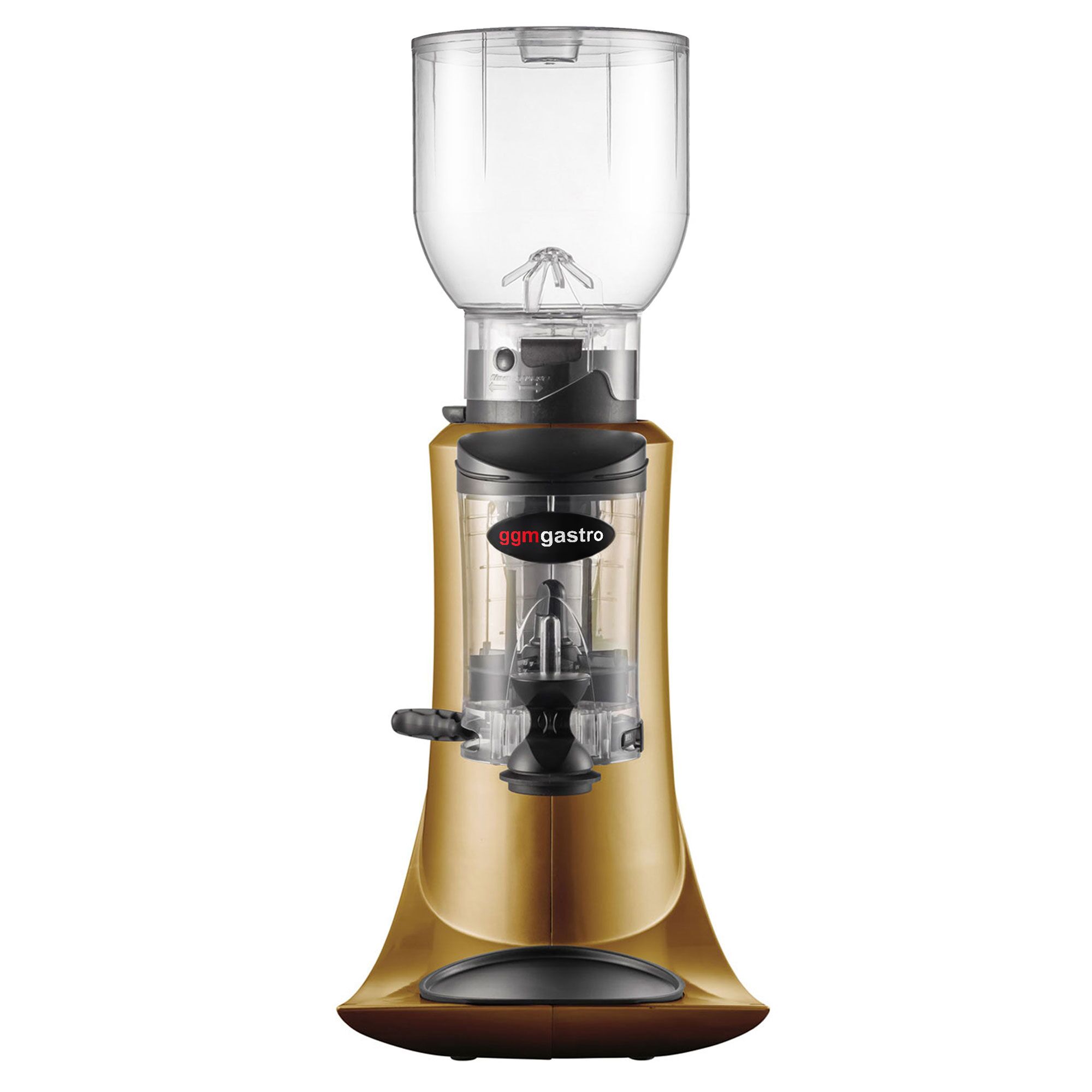 Moulin à café – 2 kg – 55 dB – Avec doseur – Or
