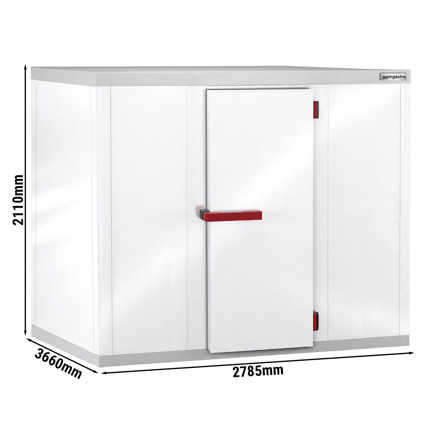 Chambre froide - 2780 x 3660 mm - 17,92 m³