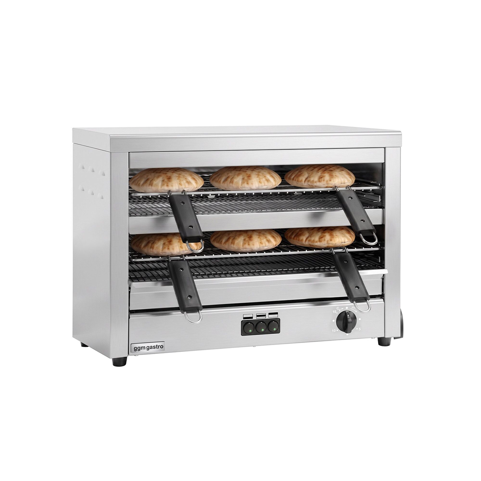 Salamander Grill - Infrared - 4.5kW - 230/400V - 2 Shelves