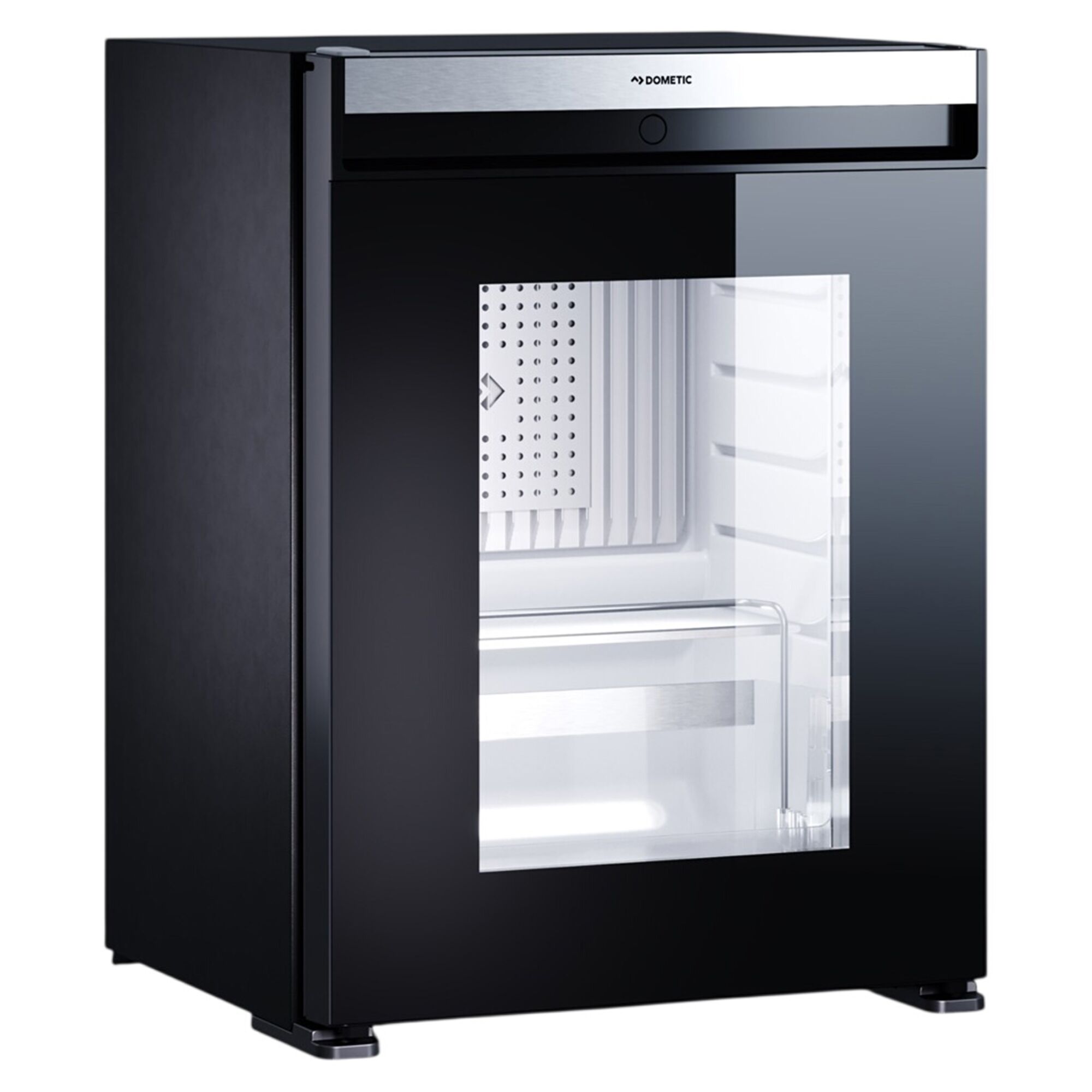 DOMETIC | Frigider minibar – HIPRO EVOLUTION N30G – 384 mm – 30 litri – cu 1 ușă din sticlă și balamale pe dreapta