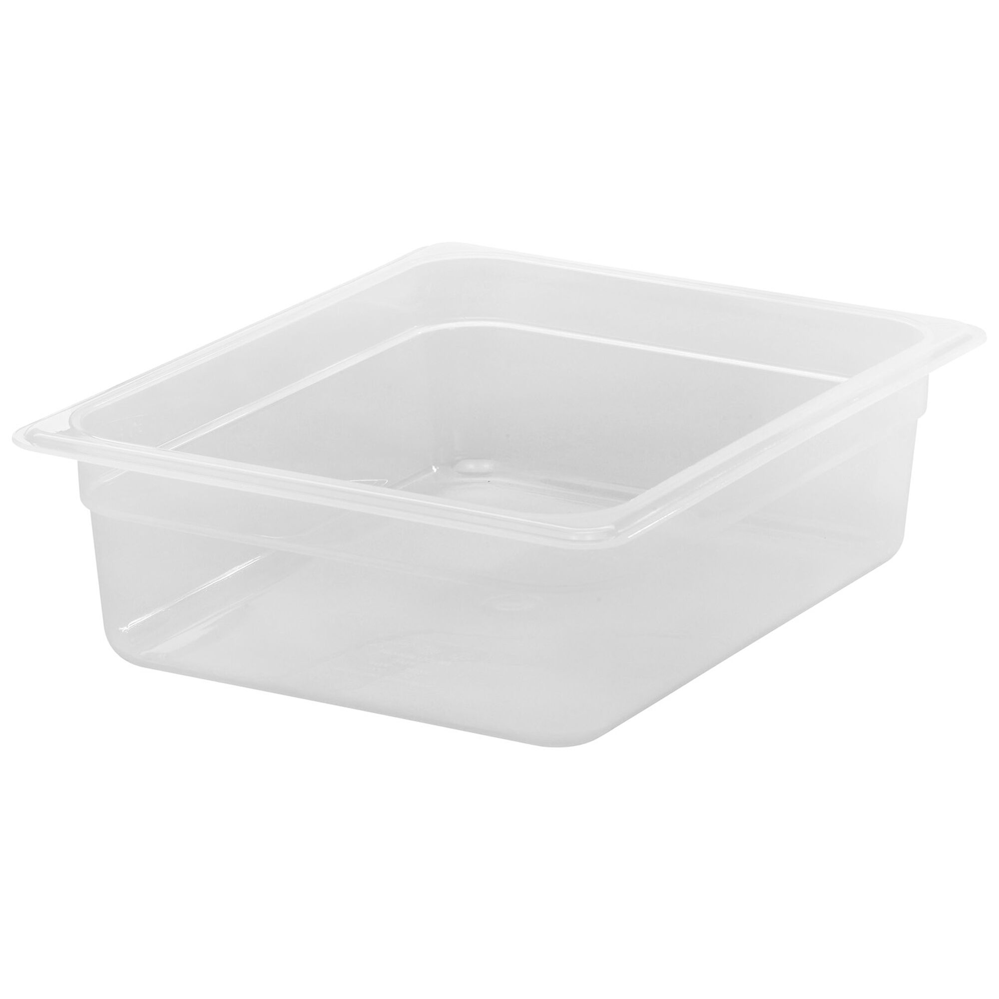 (6 pieces) CAMBRO | Gastronorm Container - 1/2 - Polypropylene - Translucent - 100 mm
