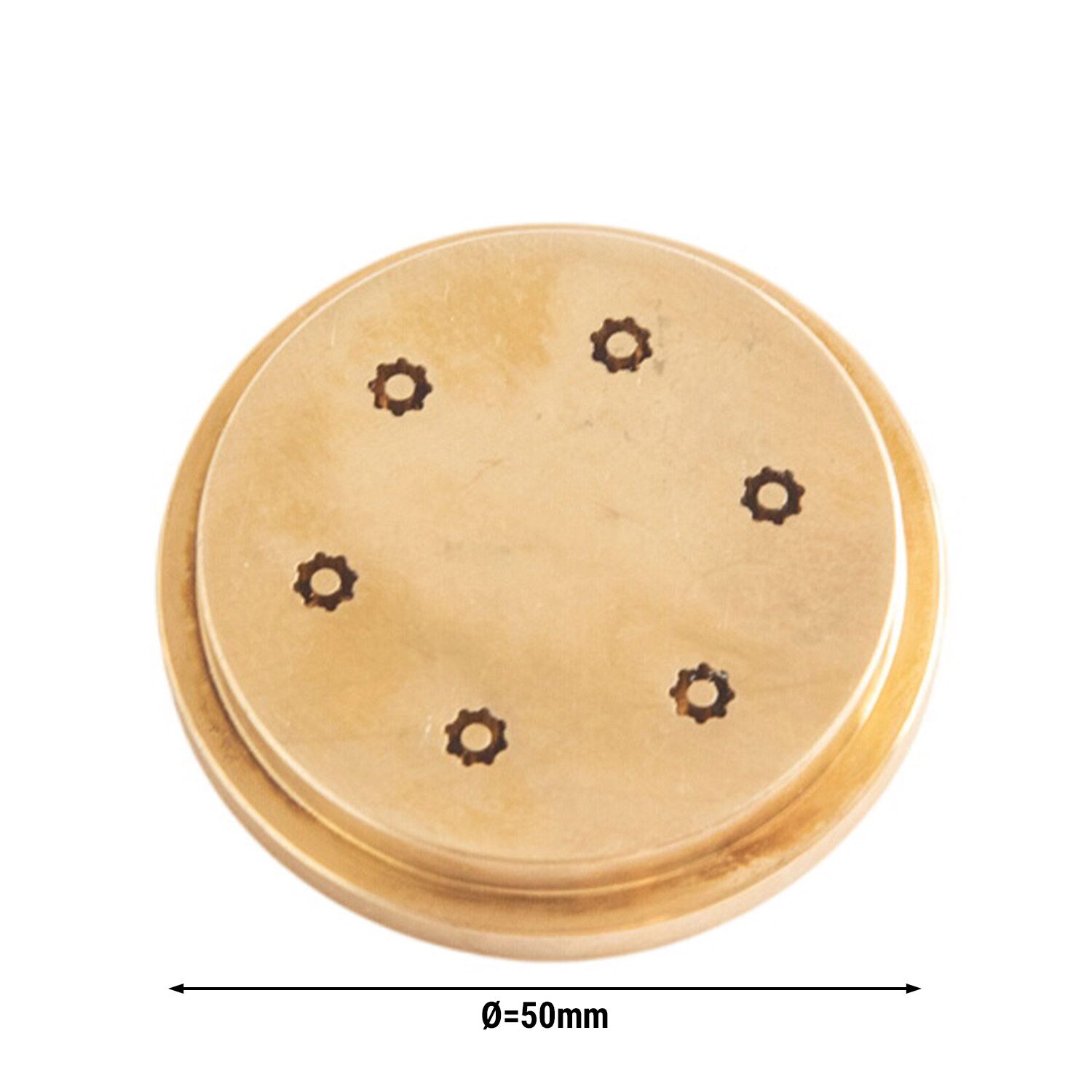 Pasta Die - Bucatini - 5mm - Ø 50mm - compatible with NMH5