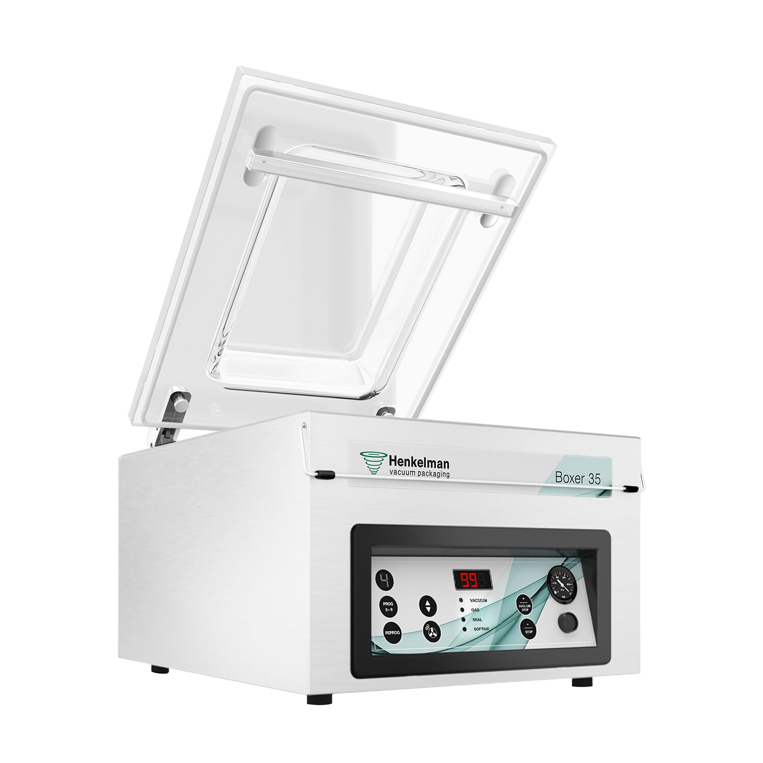 HENKELMAN | Boxer 35 – Machine sous vide à cloche – 16 m³/h – 600 watts – numérique