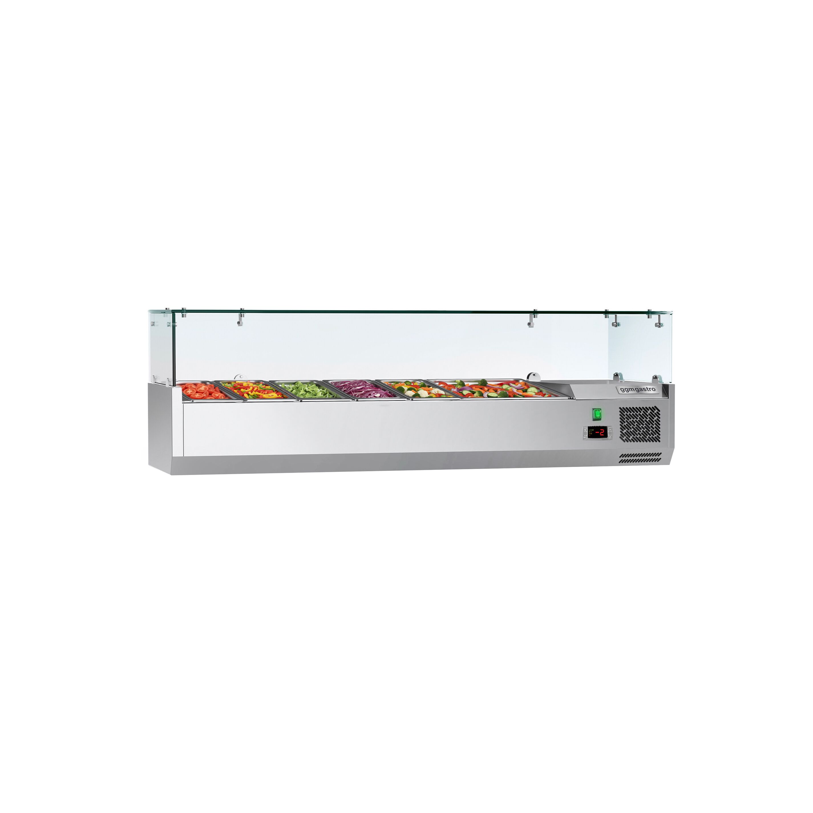 Vitrine Réfrigérée à Ingrédients ECO - 1500x395mm - 6x GN 1/3
