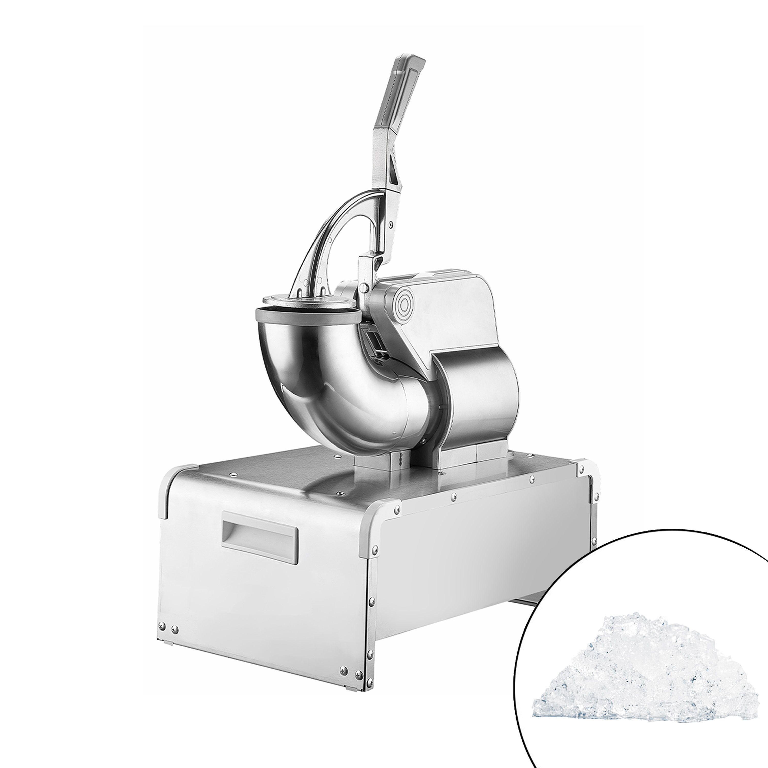 Broyeur à glace - 5,0kg/min - 350W - Acier inoxydable