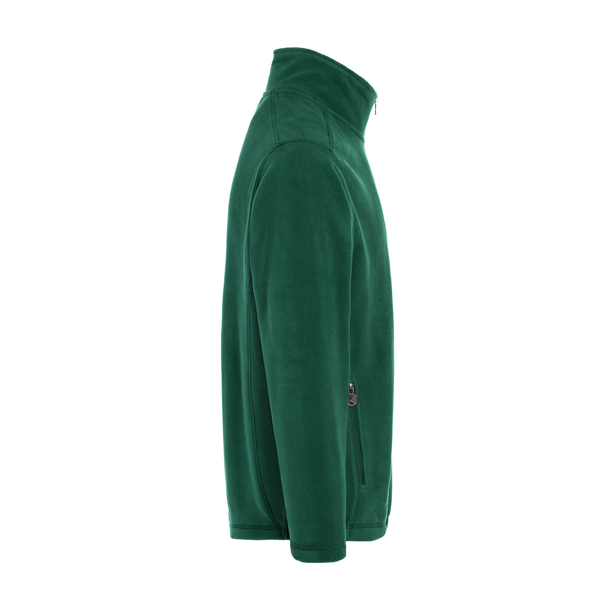 KARLOWSKY | Men's Work Fleece Jacket – Forest Green - L - Recycled Polyester - 60°C Washable