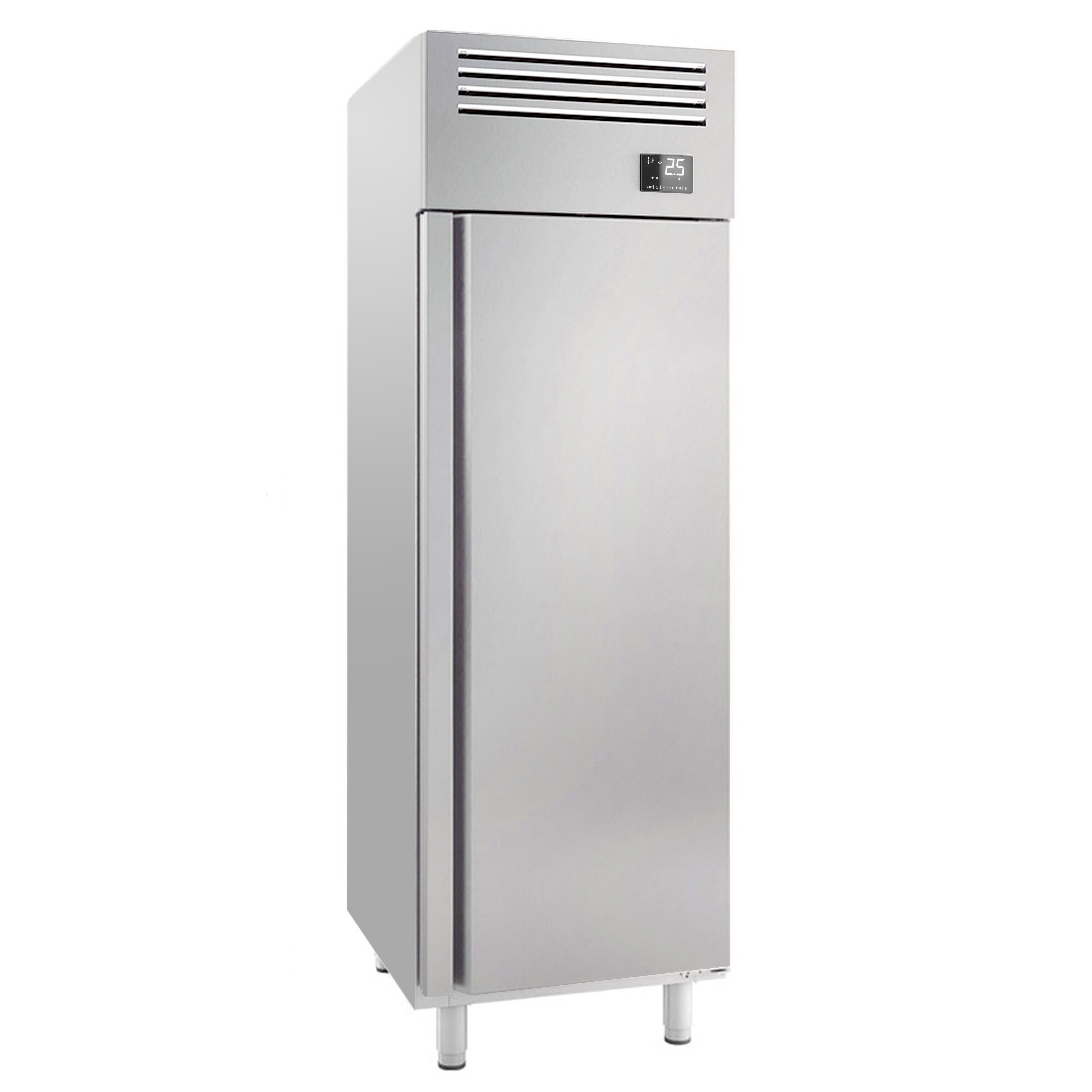 Armoire réfrigérée positive Inox AISI 304 PREMIUM PLUS - GN 2/1 - 560 L - avec 1 porte