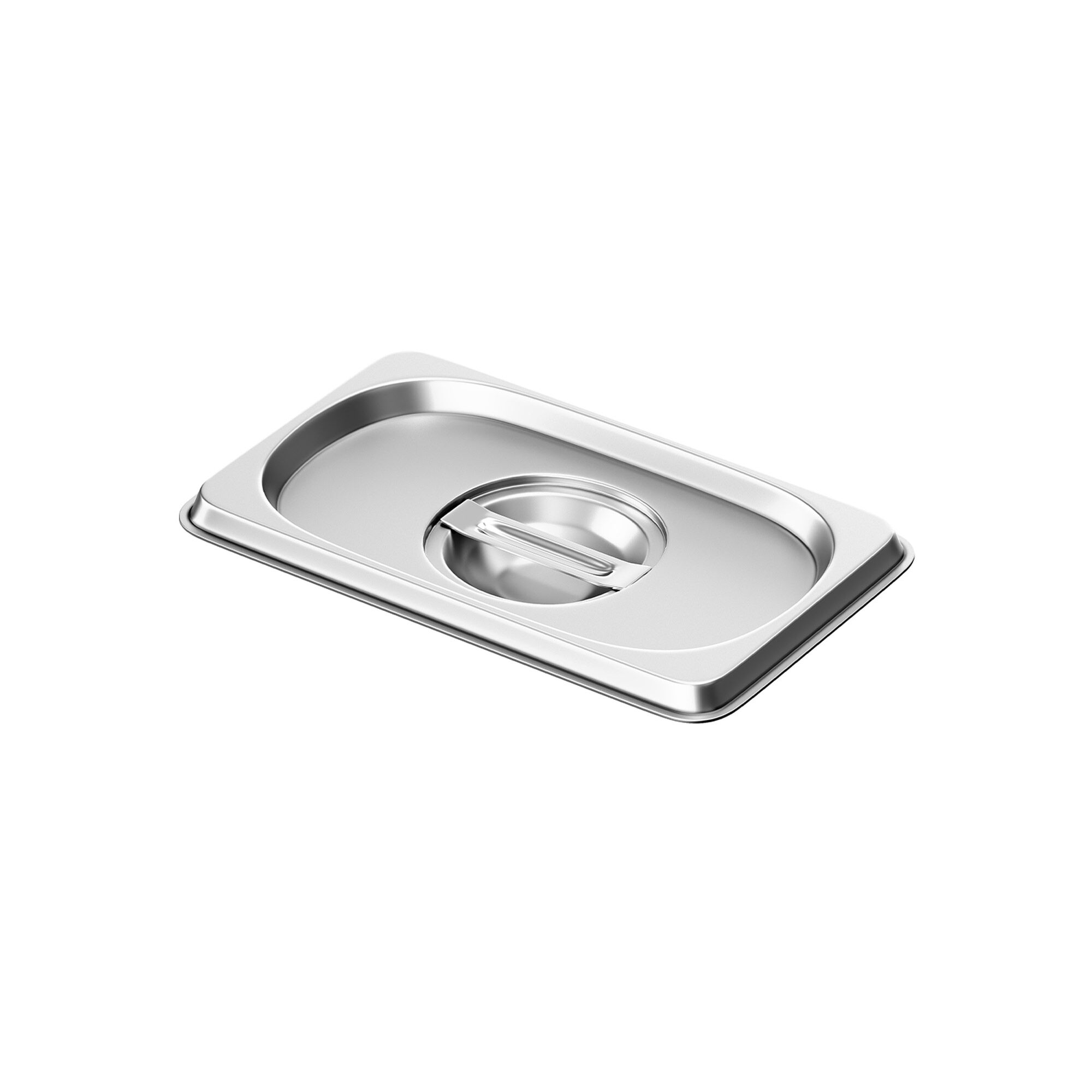 Couvercle en acier inoxydable GN 1/9