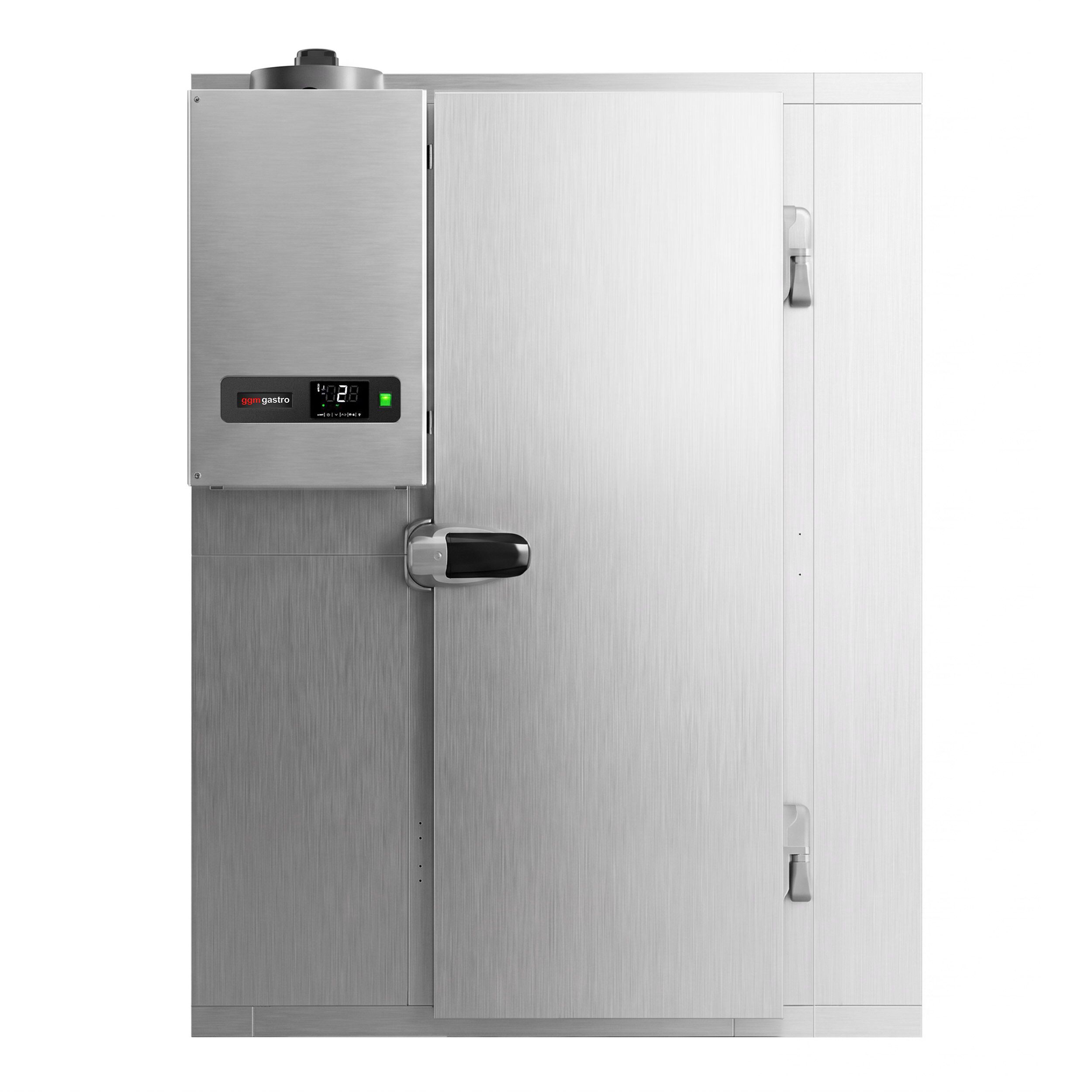 RVS koelcel - 1500x1200mm - 2,60m³ - incl. koelmotor