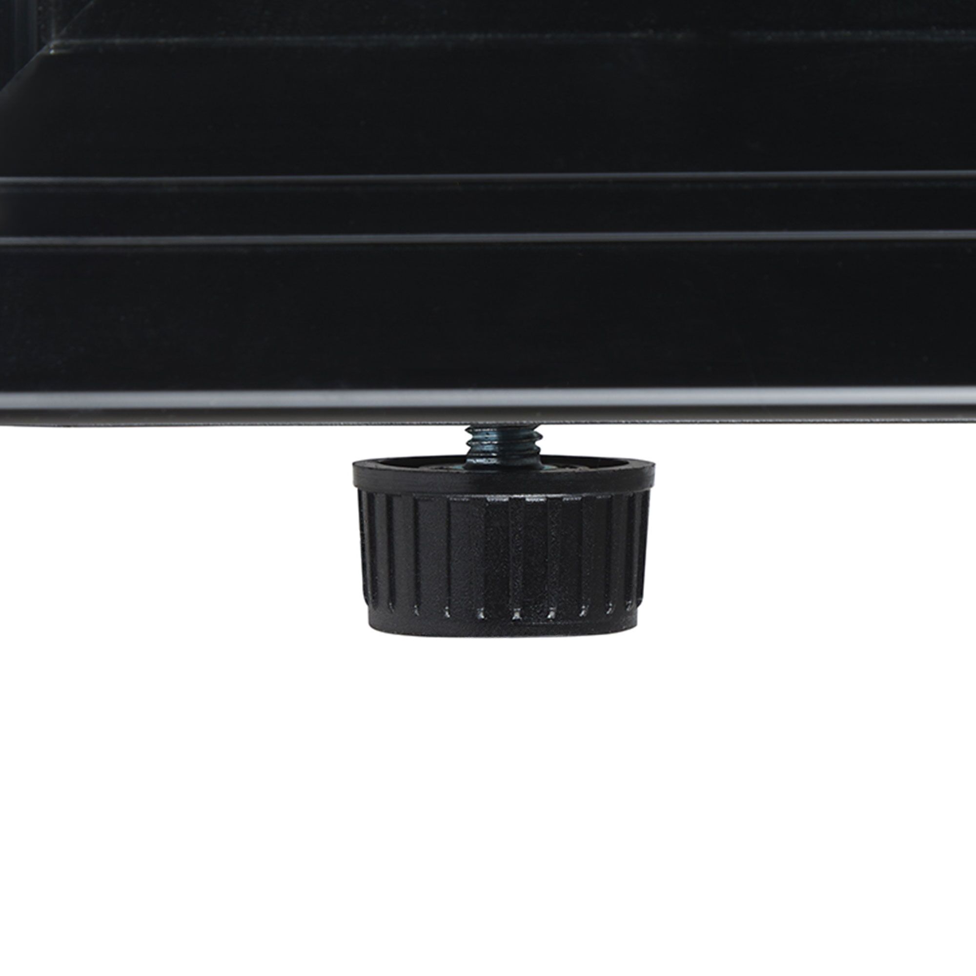 GASTRO-COOL | Réfrigérateur de bar - 360 mm - 88 litres - avec 1 porte à battant en verre - Noir       
