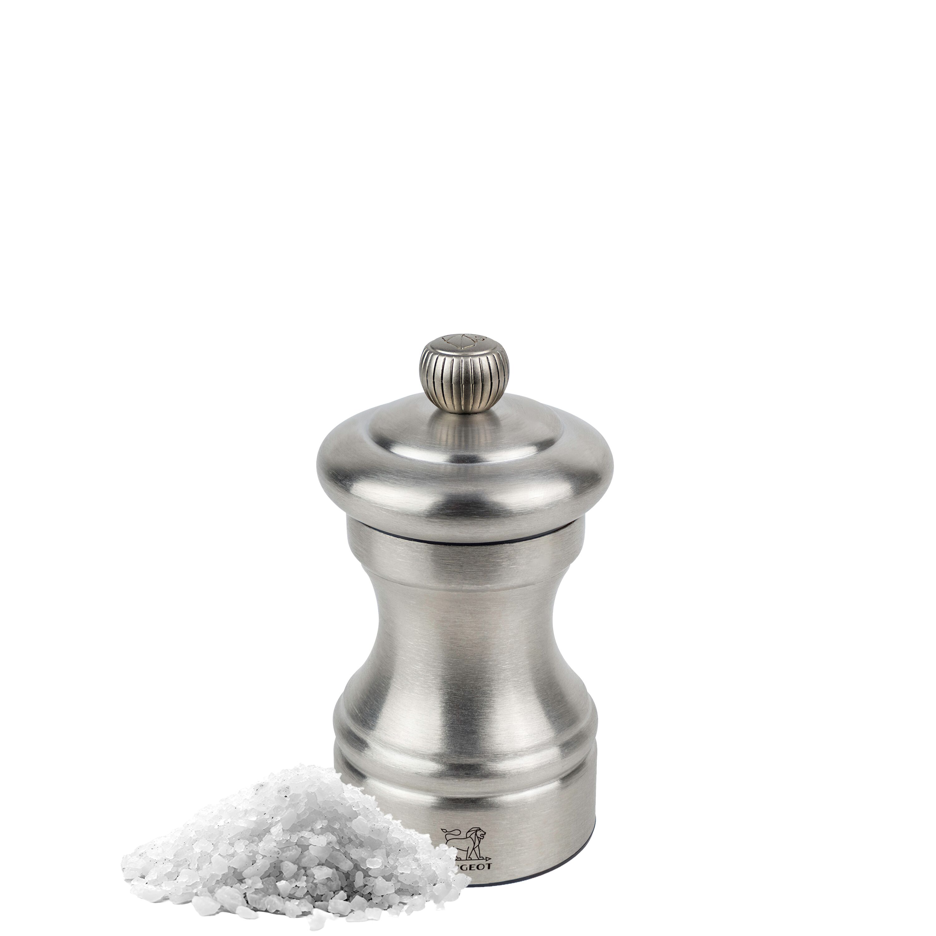 (6 pièces) PEUGEOT | BISTRO CHEF - Moulin à sel - Inox - Hauteur : 100 mm