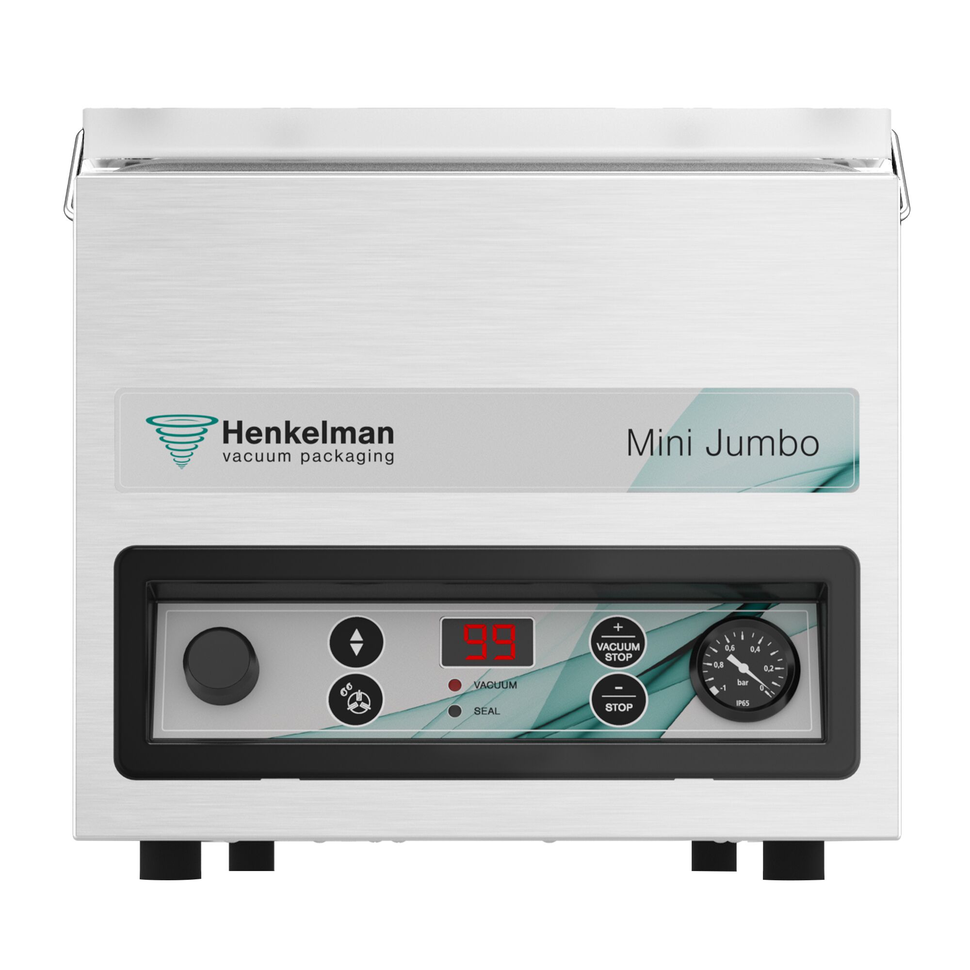 HENKELMAN | Mini Jumbo – Machine sous vide à cloche – 4 m³/h – 100 watts – numérique