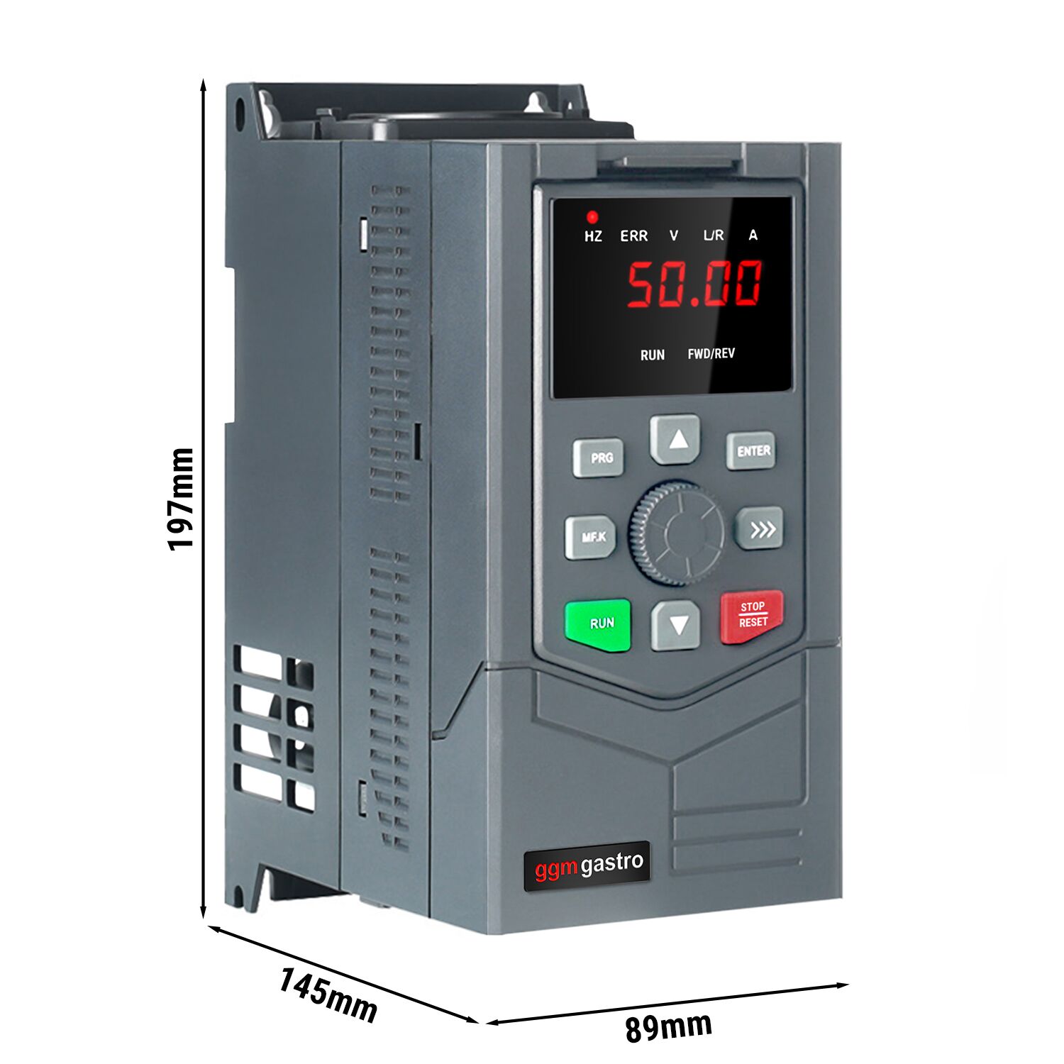 Variateur de fréquence (VFD) - 2,2kW - 230V - Monophasé - Affichage LED