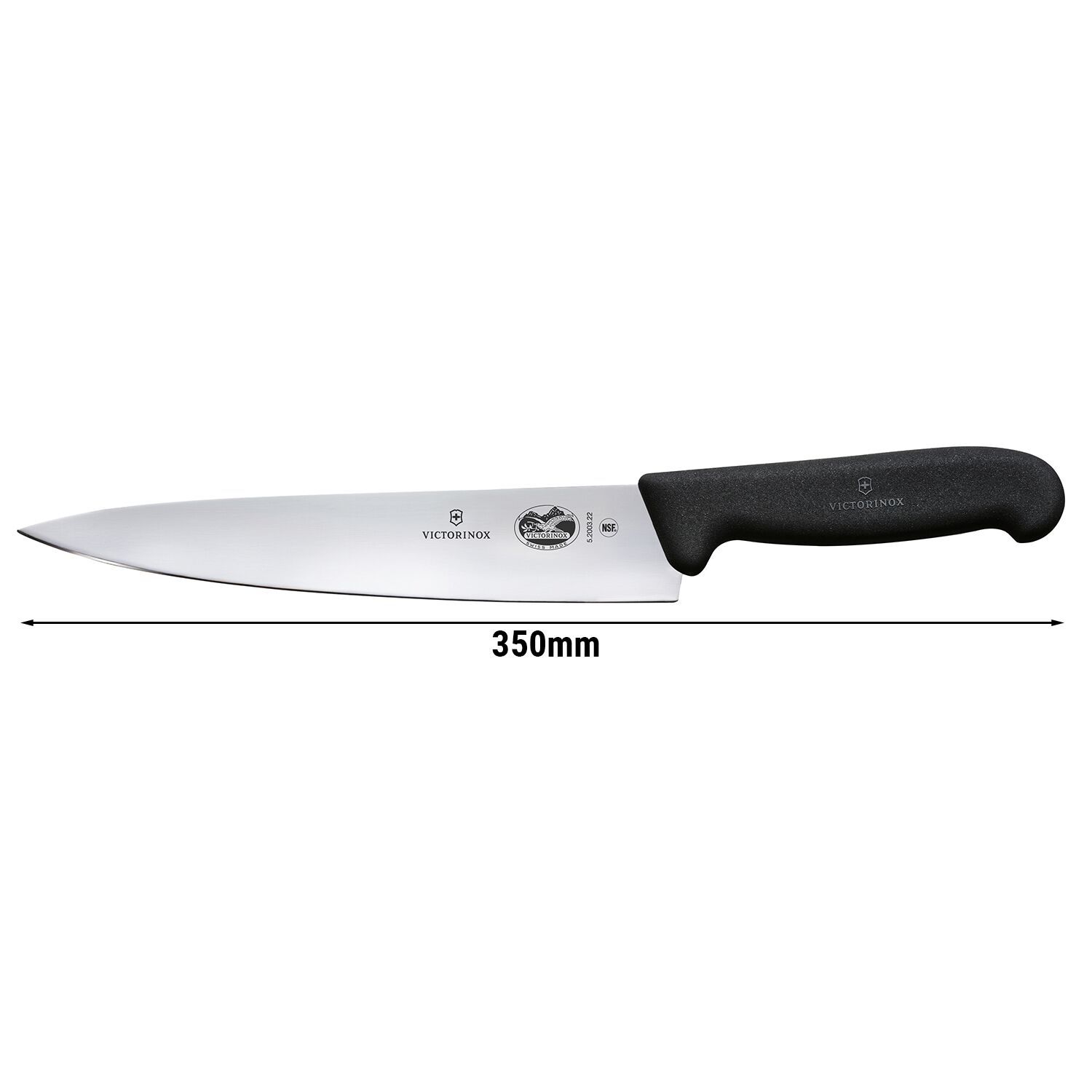 VICTORINOX | FIBROX - Couteau de chef - Lame: 220 mm
