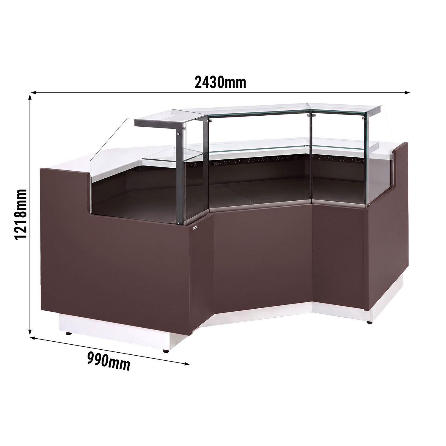 Koeltoonbank RIGA - 1750x990mm