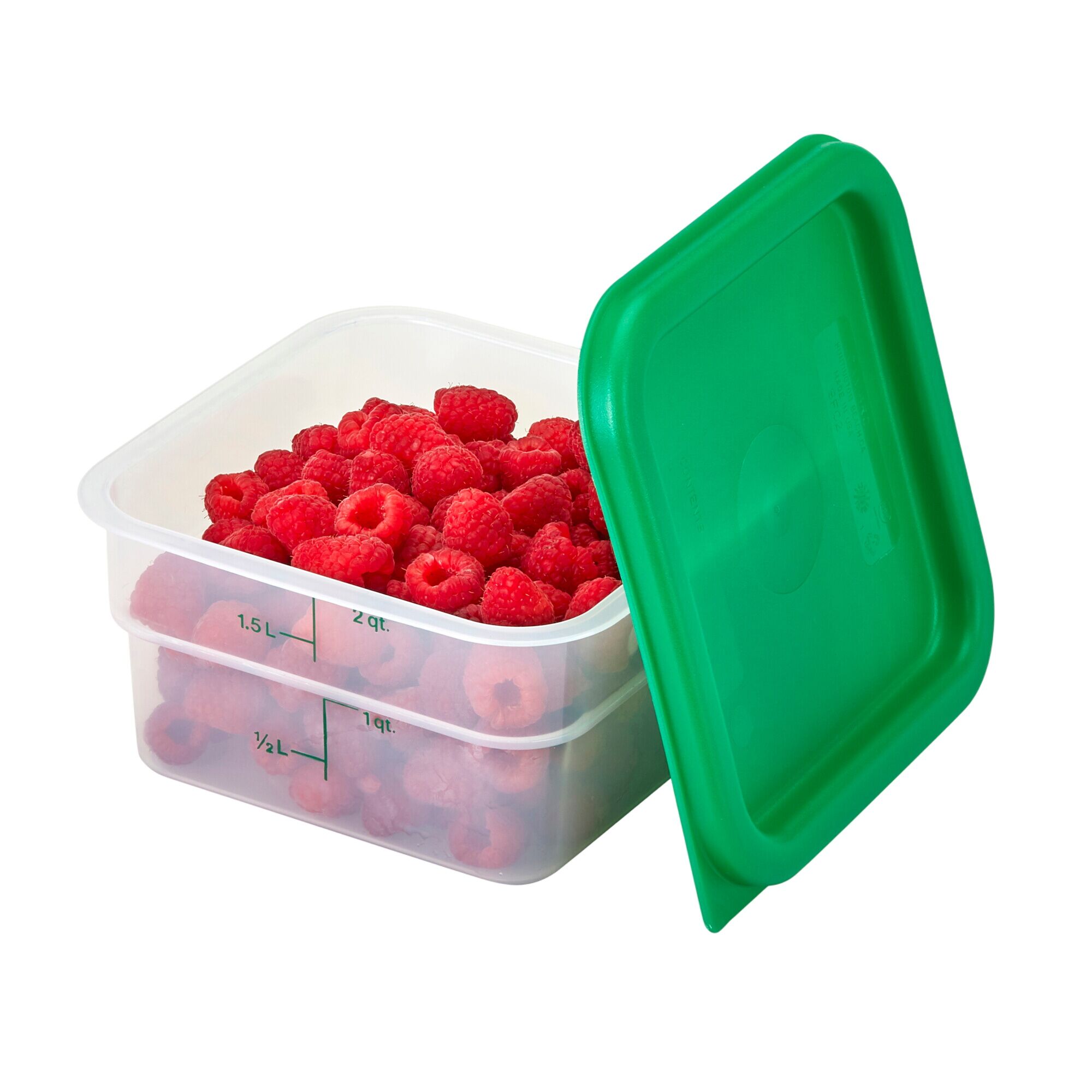 (6 pièces) CAMBRO | CAMSQUARES® – Récipient – 1,9 litre – transparent