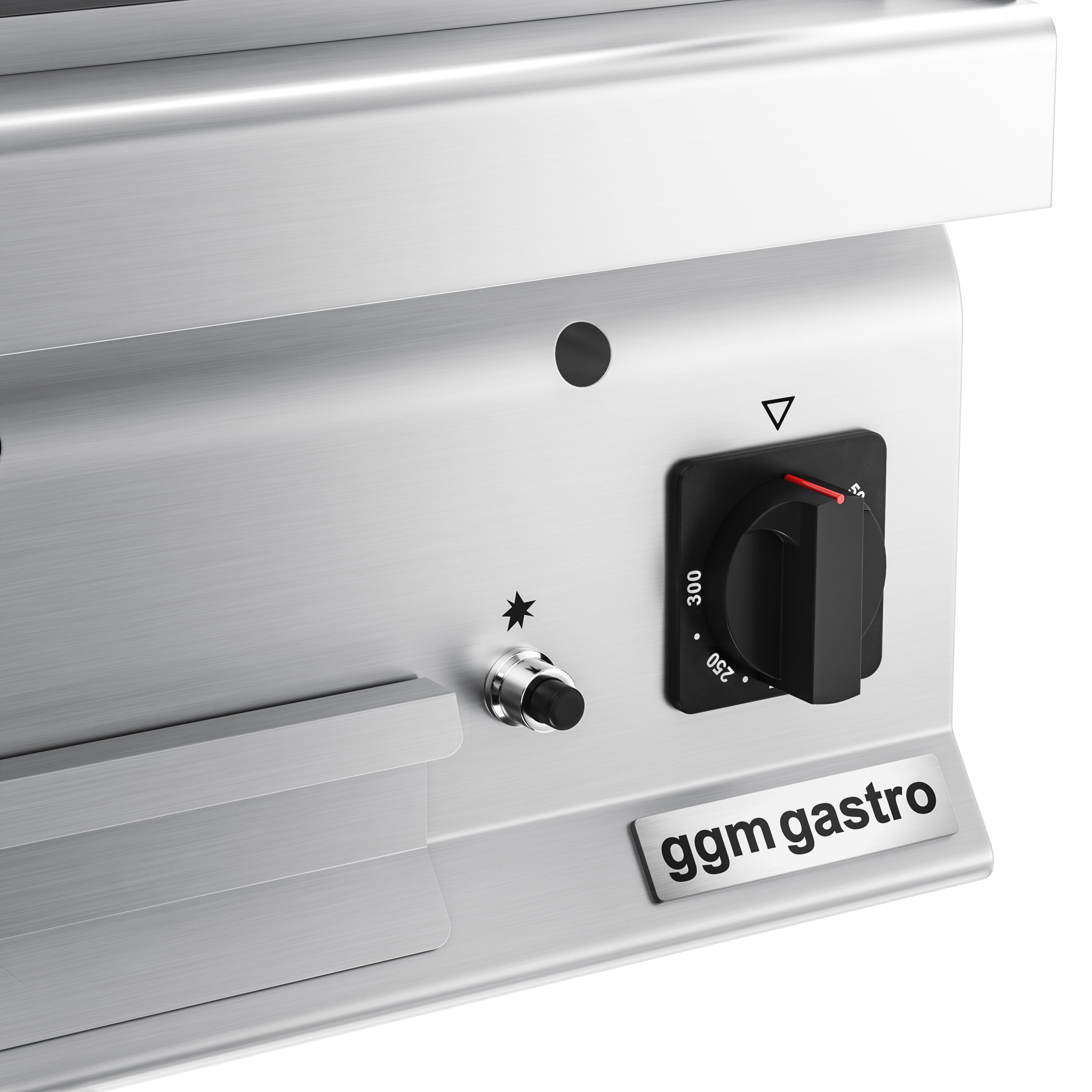 Grill à pierre de lave à gaz – 7 kW – grille inclinable