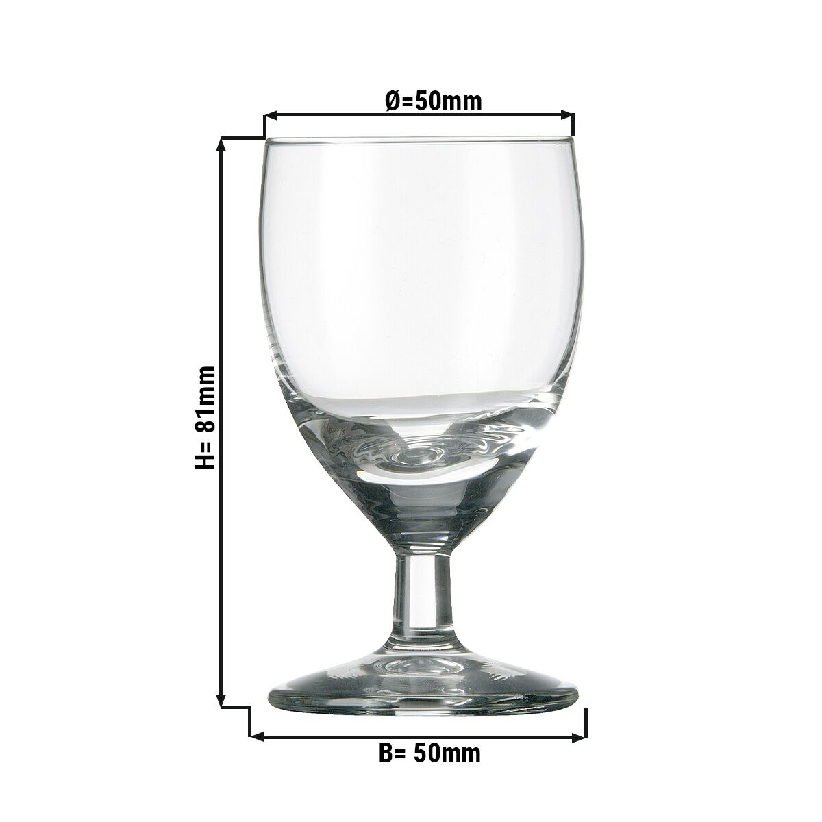 (12 pcs) GILDE Verre à liqueur - GILDE - 60 ml
