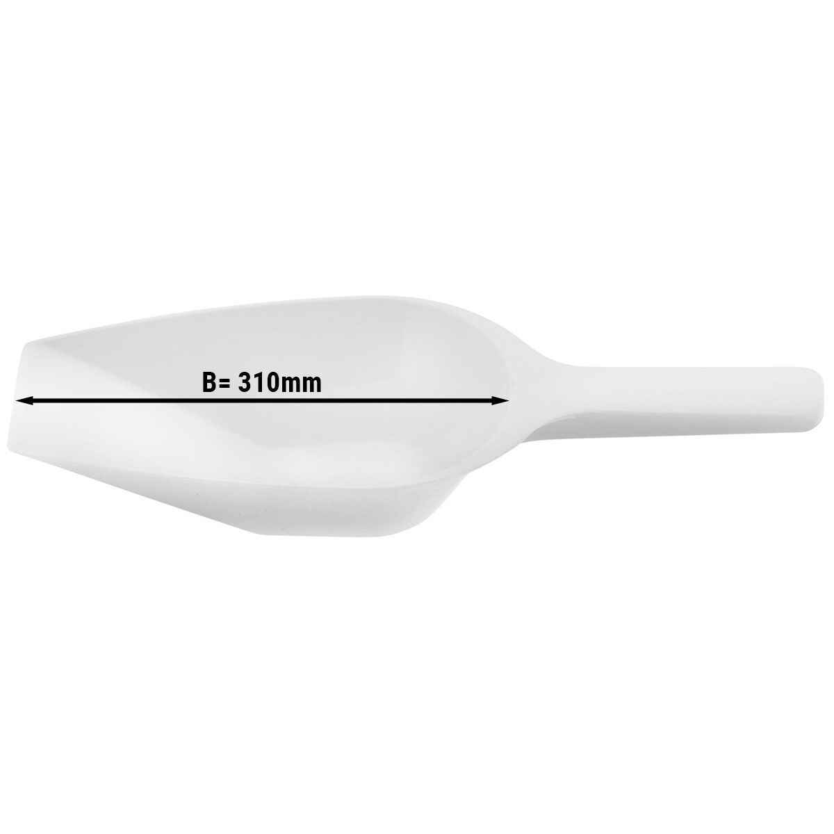 Abwiegeschaufel - 350ml - 310mm - PE