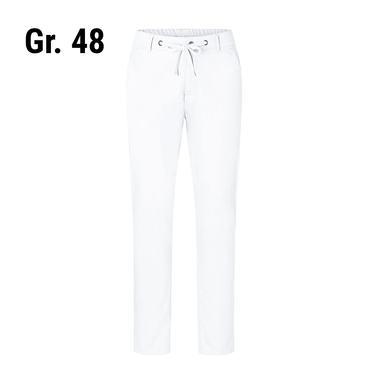 KARLOWSKY | Pantalon chino moderne stretch homme - Blanc - Taille : 48