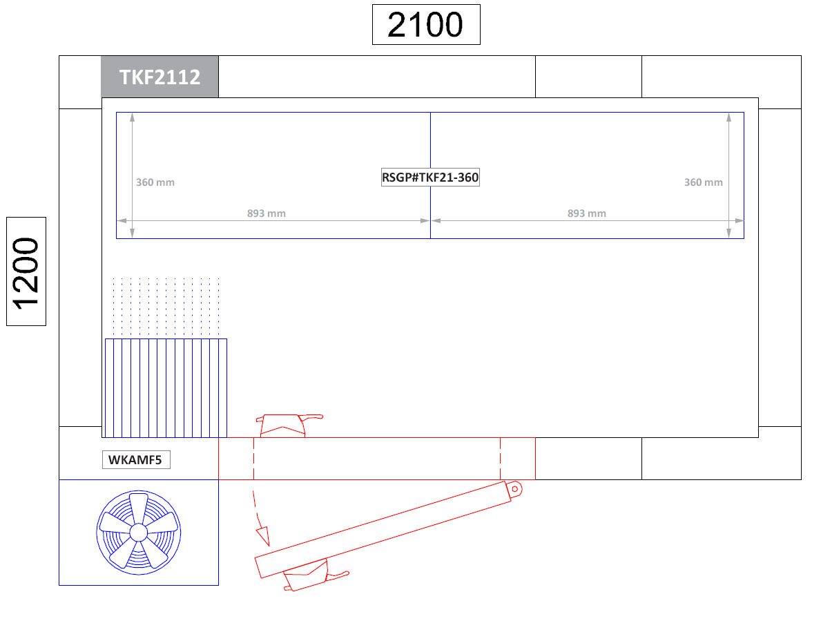 Rayonnage modulaire en aluminium - 1786x360mm - Capacité de charge:600kg